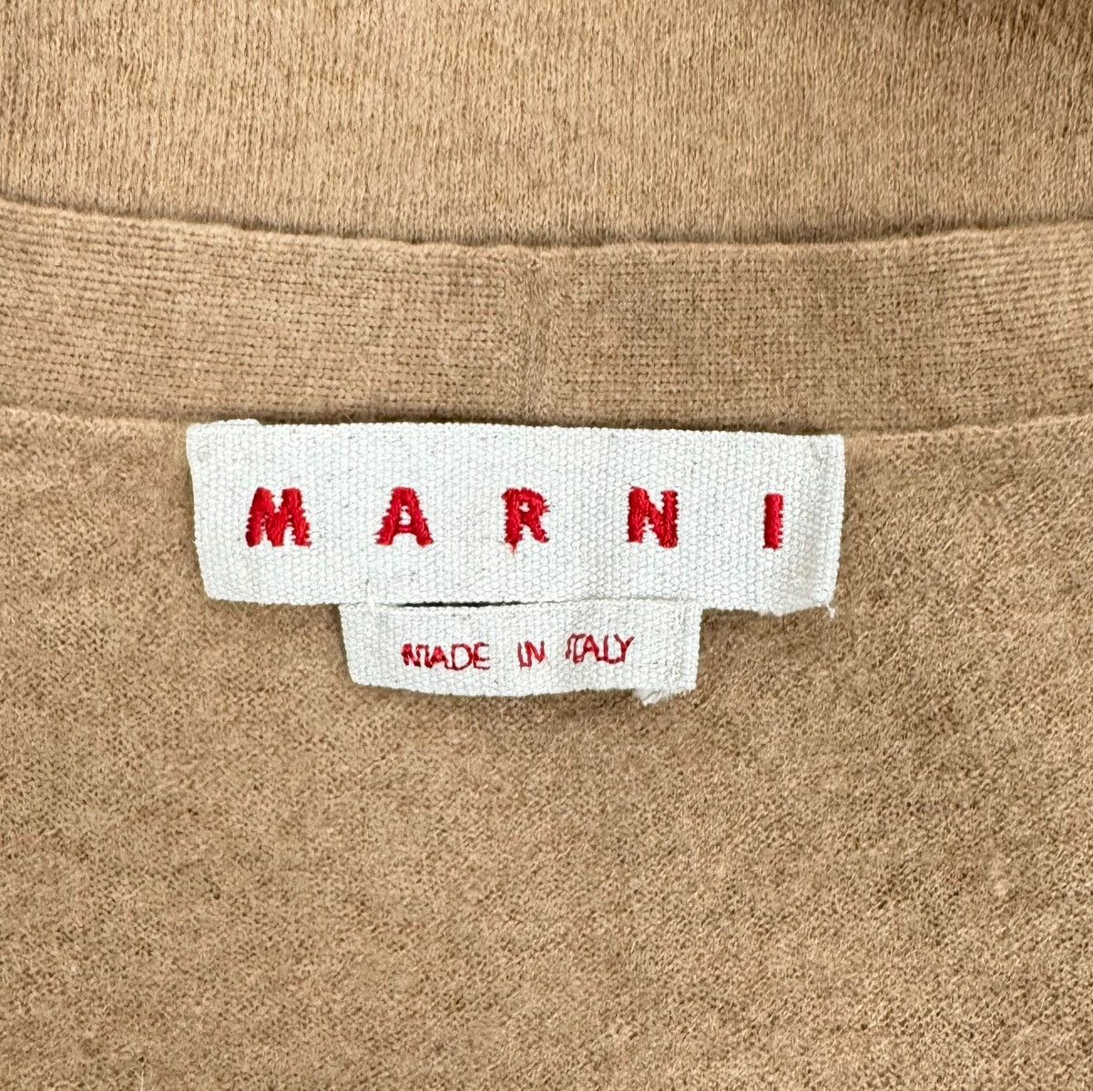 Marni Marni Cashmere-Virgin Wool Cardigan Womens size 40 Size S / US 4 / IT 40 - 9 Thumbnail