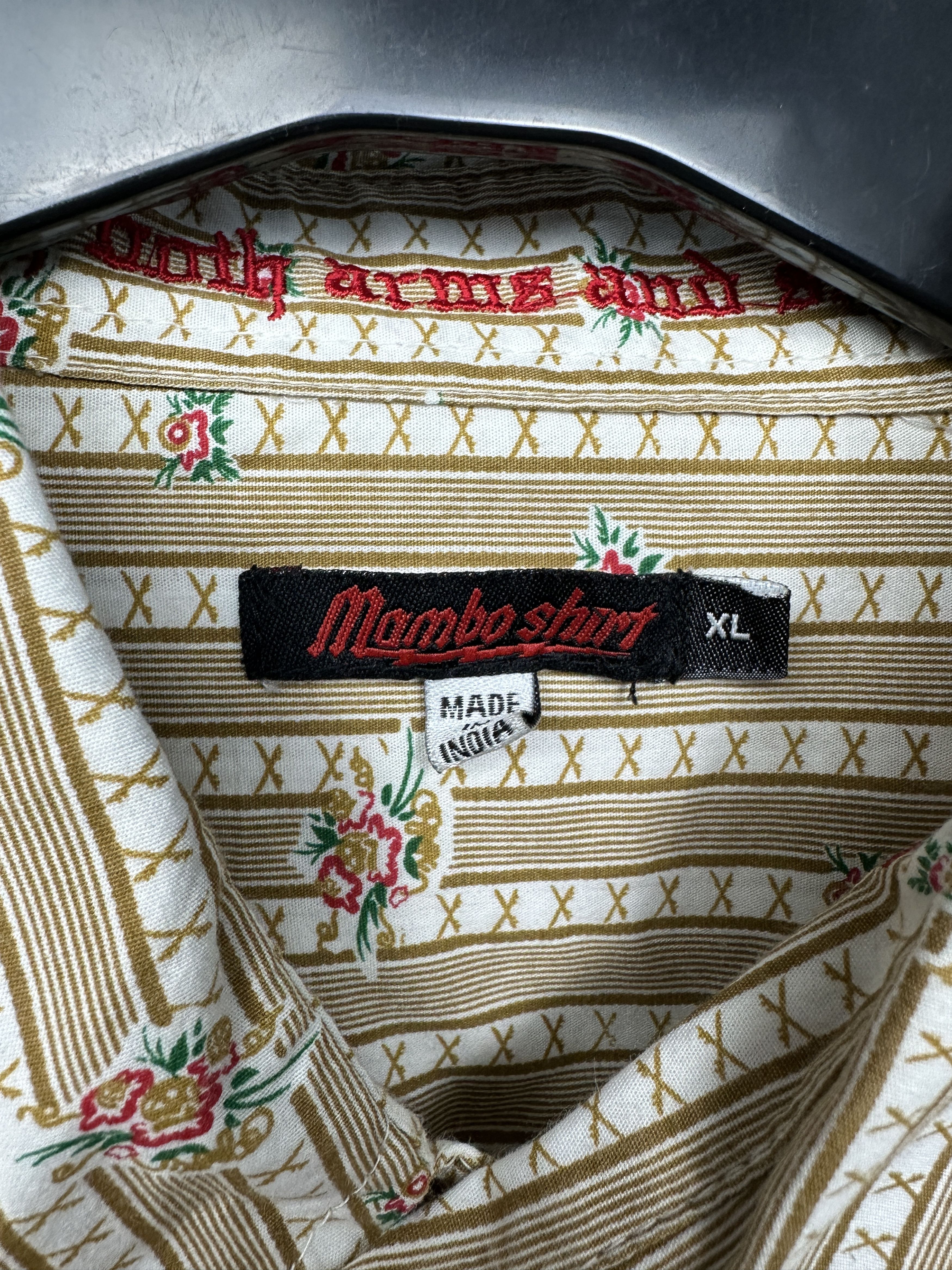 Mambo Mambo Vintage Mens Long Sleeve Shirt Size US XL / EU 56 / 4 - 4 Thumbnail