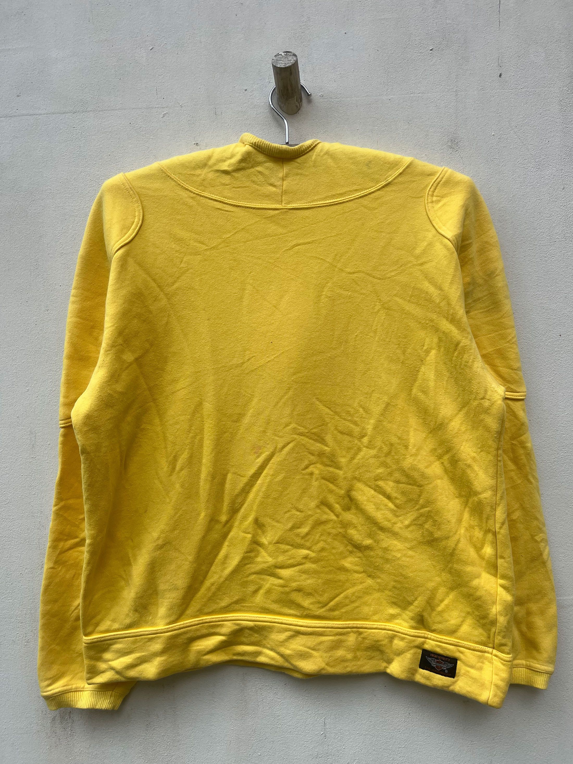 Harley Davidson Vintage Harley Davidson Blank Plain Hooded Warm Sweater Size US L / EU 52-54 / 3 - 1 Thumbnail