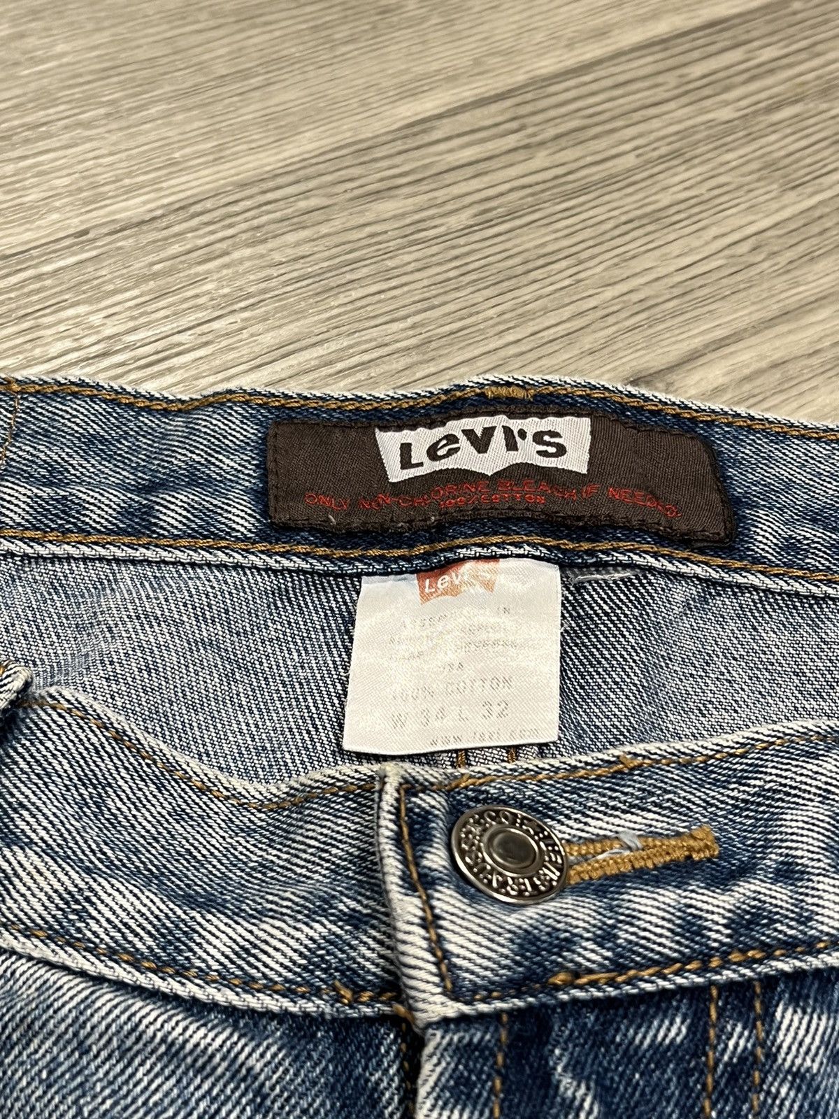 Levi's × Levi's Vintage Clothing × Vintage Levi’s vintage denim rap shorts Size US 34 / EU 50 - 4 Thumbnail
