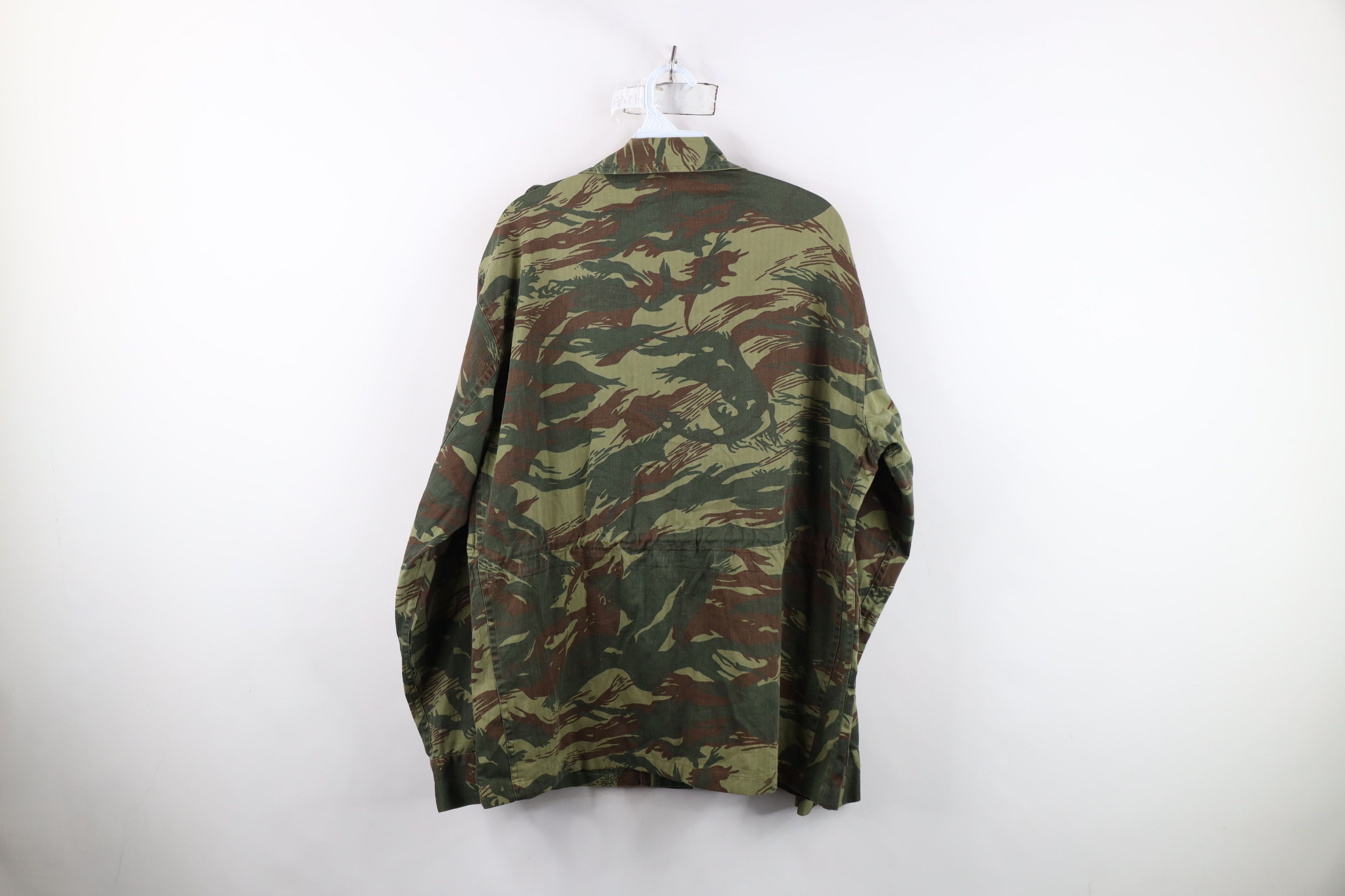 Vintage Vintage 80s 90s French Military Twill Camouflage Jacket Size US L / EU 52-54 / 3 - 13 Thumbnail