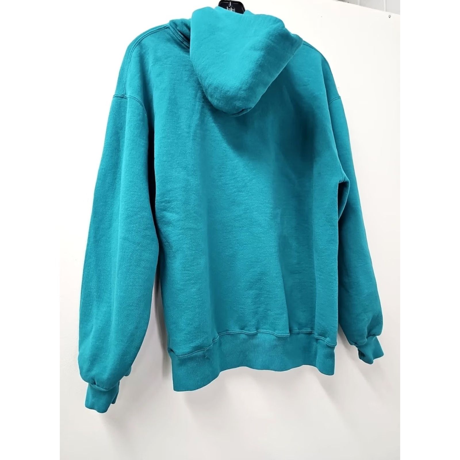 Russell Athletic VINTAGE Russell Athletic Hoodie XL Bluespullover Pullover Hooded Sweatshirt Logo Cotton Polyester Men Vintage Yes - Chest 22.5 Length 27 Size US XL / EU 56 / 4 - 3 Thumbnail