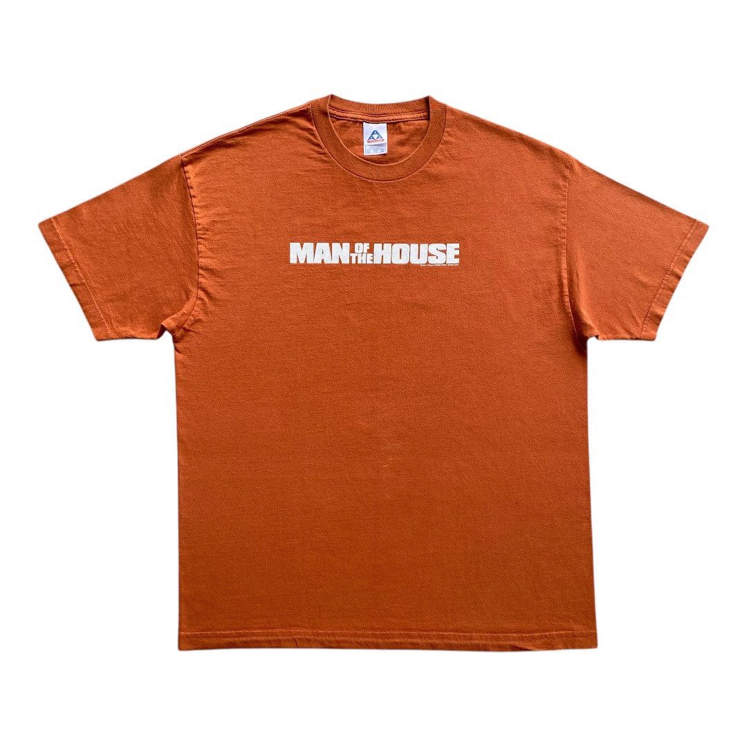 Vintage Vintage Movie 2000s Man Of The House T-Shirt Rare! Size US XL / EU 56 / 4 - 2 Thumbnail