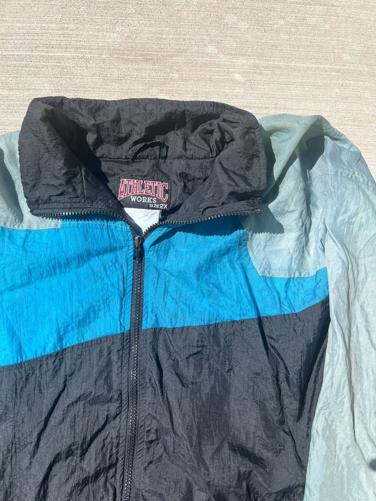 Athletic Works Vintage 80’s Athletics Windbreaker Size US L / EU 52-54 / 3 - 2 Thumbnail