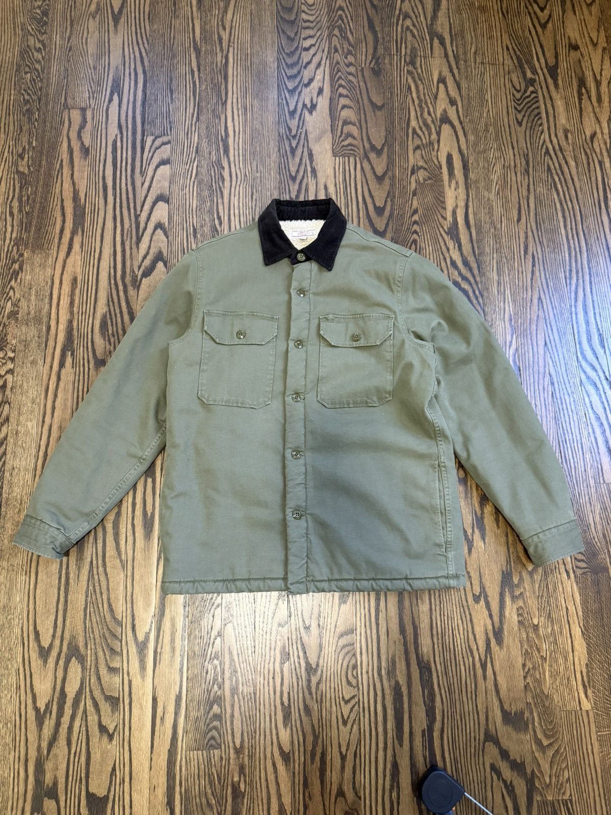 J.Crew Jcrew Shirt jacket olive green Size US S / EU 44-46 / 1 - 1 Thumbnail