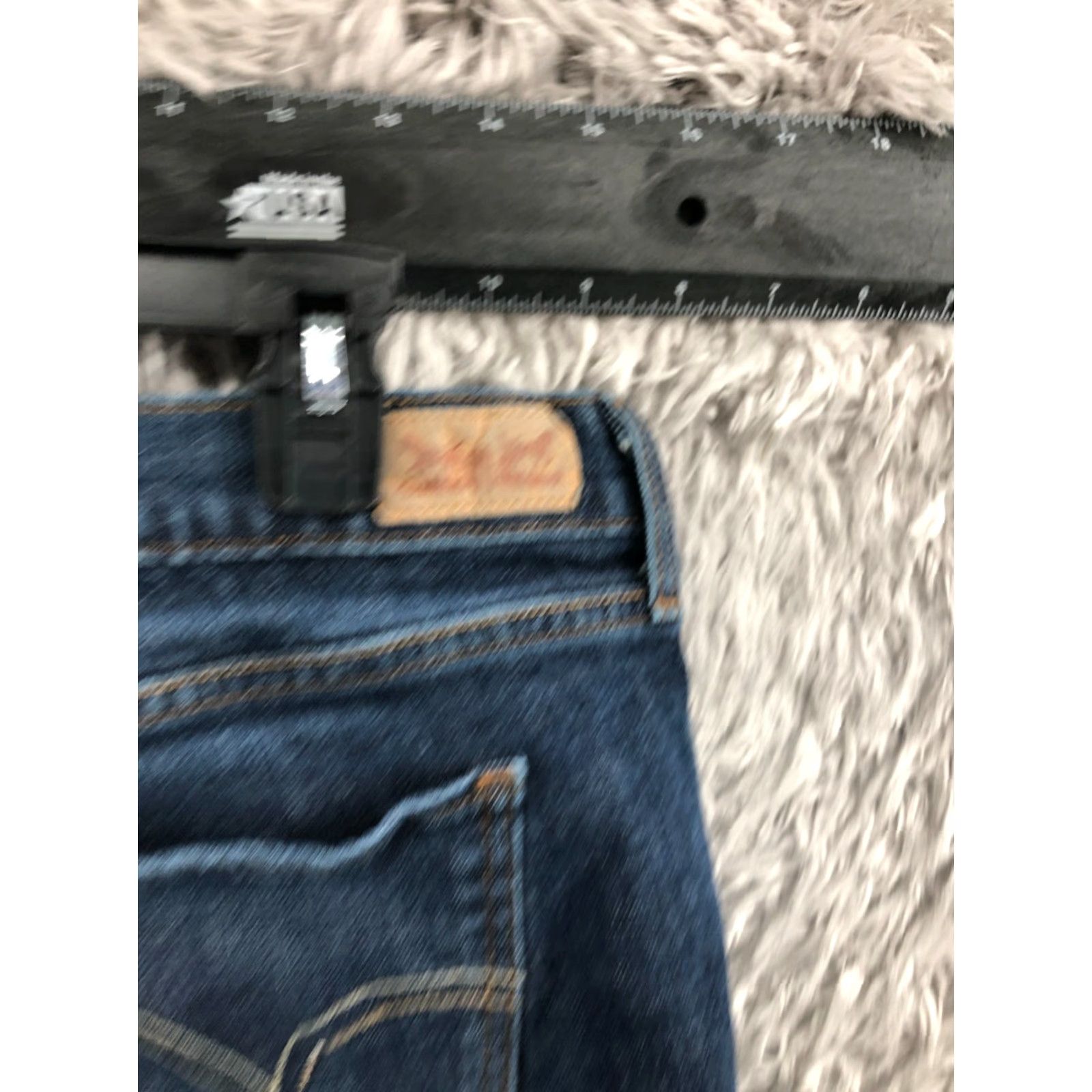 Levi's Levi's 515 Jeans Regular 16 Womens Bootcut Blue Denim 31 Inseam Medium Wash Capacity: 5-Pocket Size 38" / US 16 / IT 52 - 6 Thumbnail