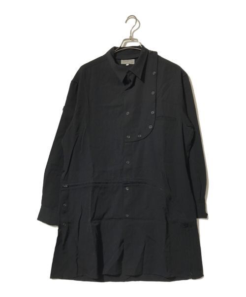 Yohji Yamamoto Yohji Yamamoto pour homme gabber detachable long shirt Size US M / EU 48-50 / 2 - 1 Thumbnail