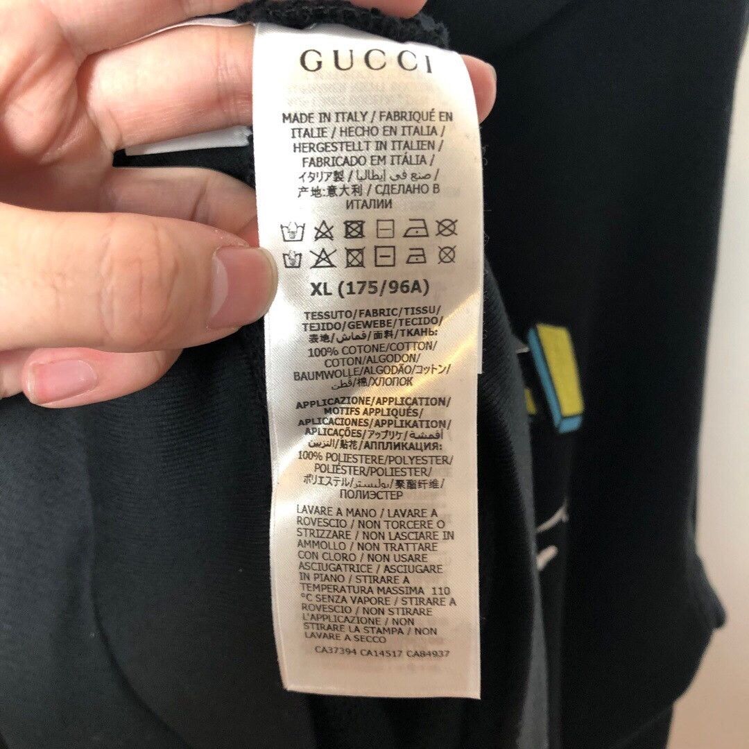 Gucci GUCCI Disney co-branded Donald Duck embroidered letter hood Size US XL / EU 56 / 4 - 5 Thumbnail