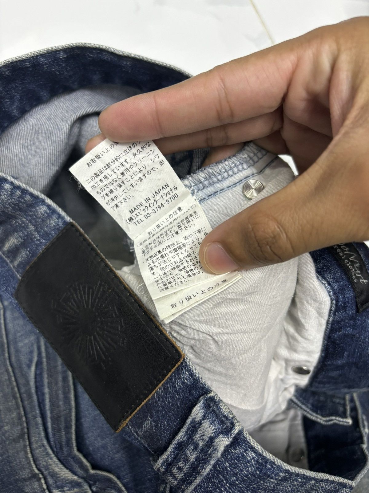 If Six Was Nine × Japanese Brand × Tornado Mart 🔥Skinny Tornado Mart Distressed Denim Size US 32 / EU 48 - 13 Thumbnail