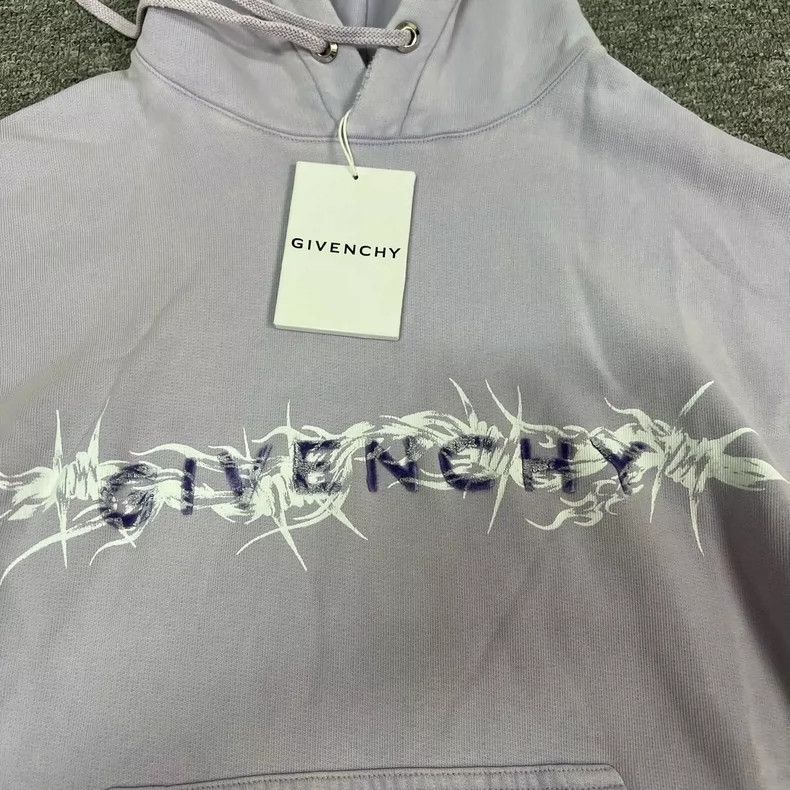 Givenchy Givenchy Givenchy Logo Hooded Sweatshirt with Tags -2507 Size XS / US 0-2 / IT 36-38 - 5 Thumbnail