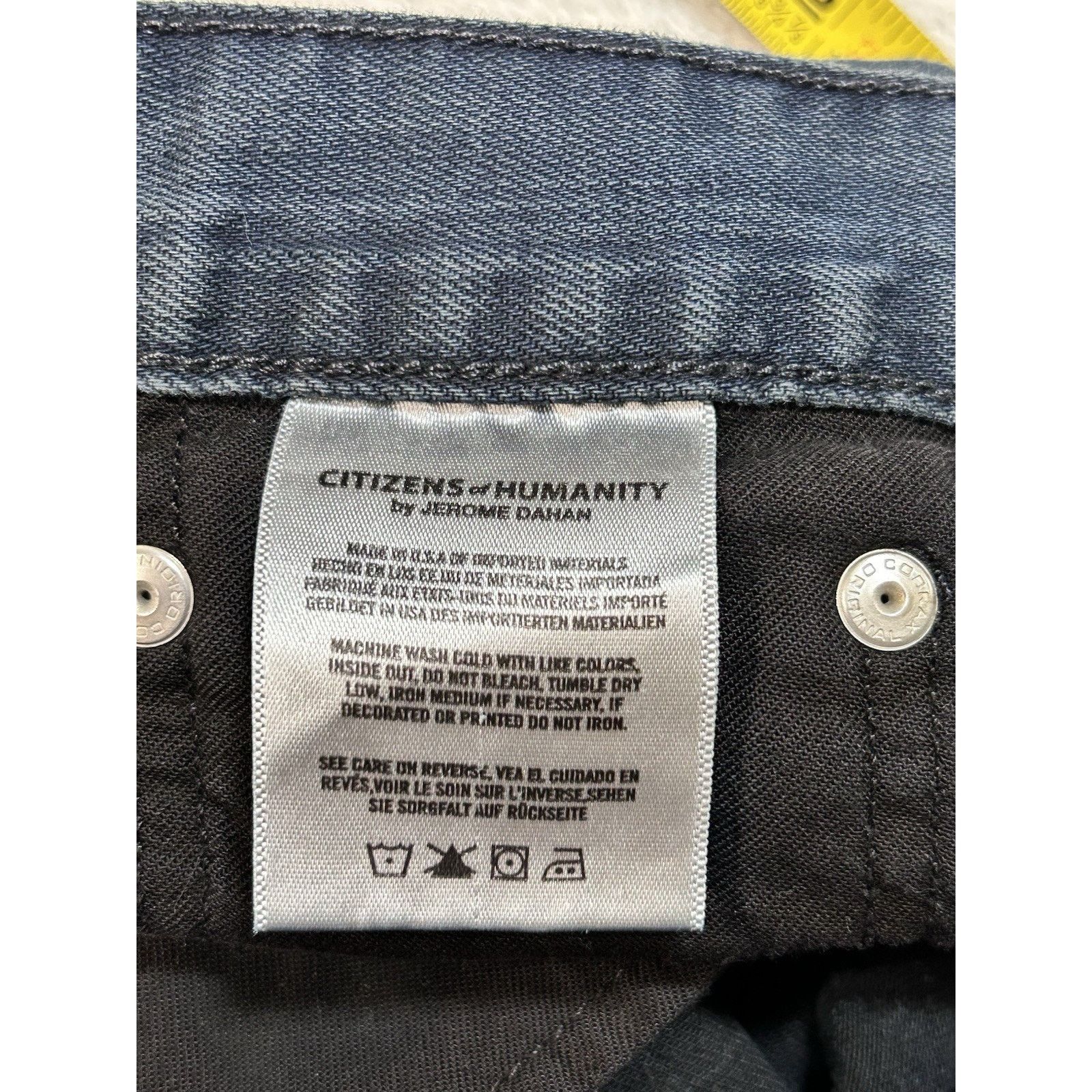 Citizens Of Humanity Citizens Of Humanity Jeans Men's 36 Blue Straight Gage USA Size US 36 / EU 52 - 7 Thumbnail