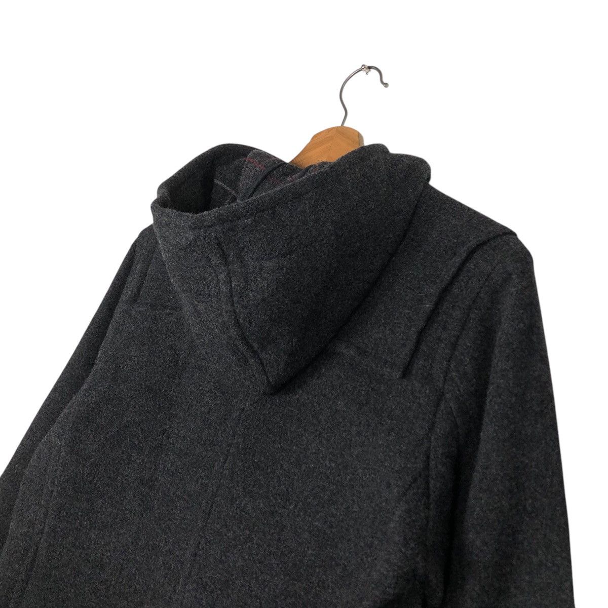 Burberry 📌Vintage Wool Long Jacket Duffle Thomas Burberry 1835 Size US L / EU 52-54 / 3 - 12 Thumbnail