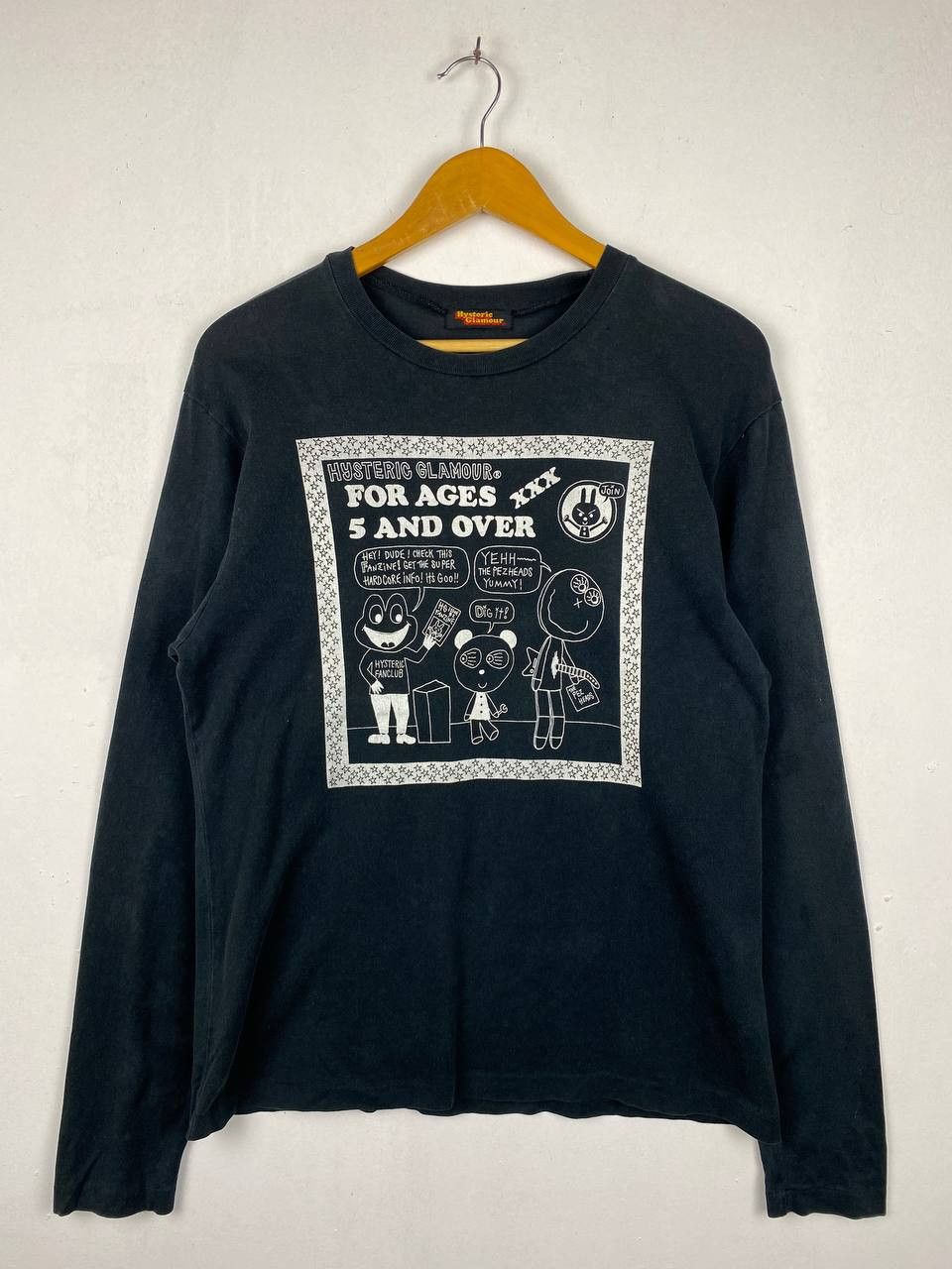 Hysteric Glamour vintage hysteric glamour longsleeves tee nice design Size US M / EU 48-50 / 2 - 1 Thumbnail
