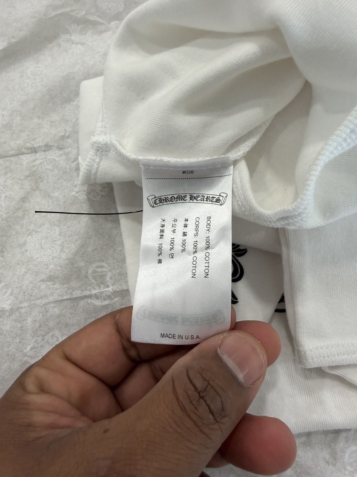 Chrome Hearts CHROME HEARTS ONESIE BABY Size US XXS / EU 40 - 4 Thumbnail