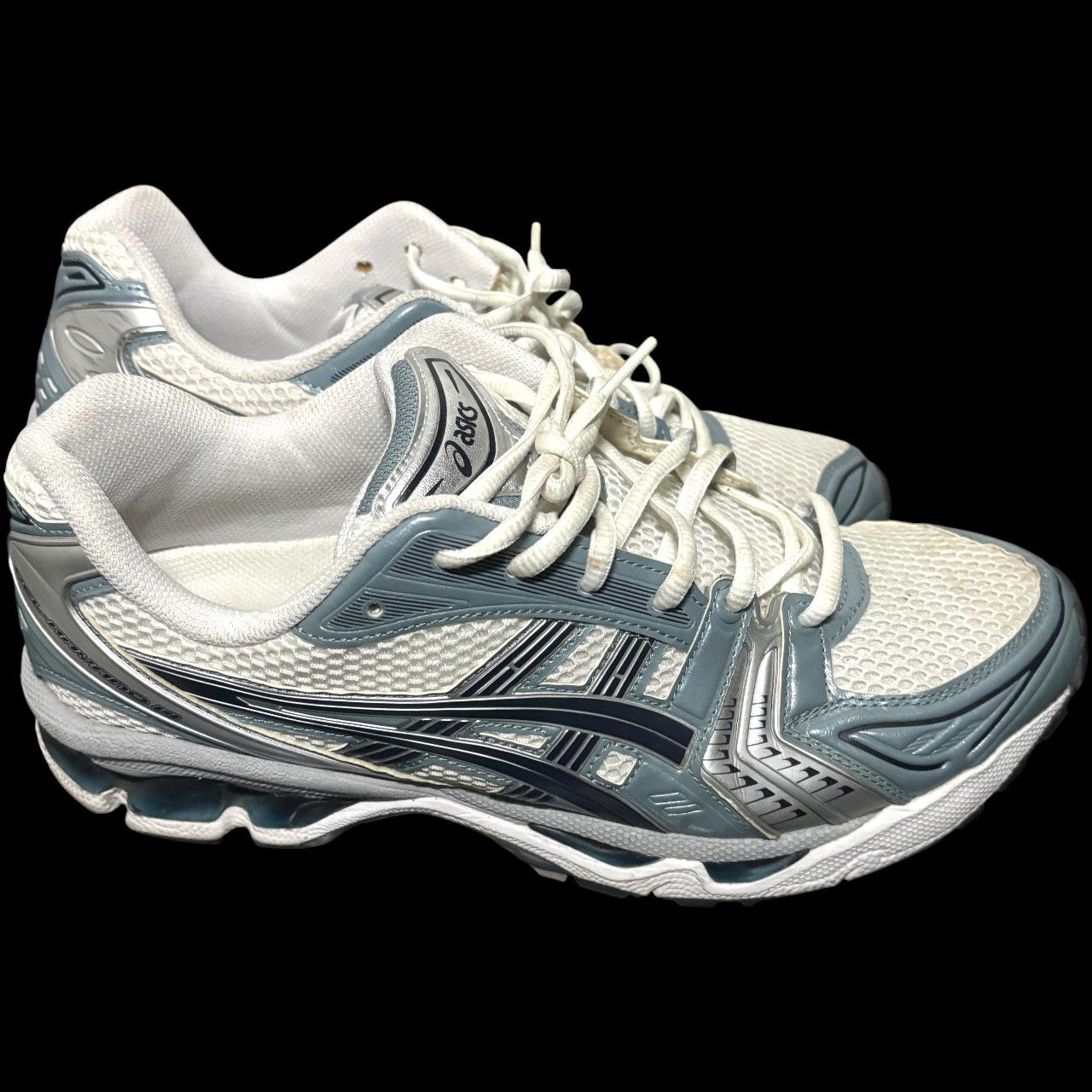 Asics Asics Gel Kayano 14 White Fjord Grey Size US 10 / EU 43 - 2 Thumbnail