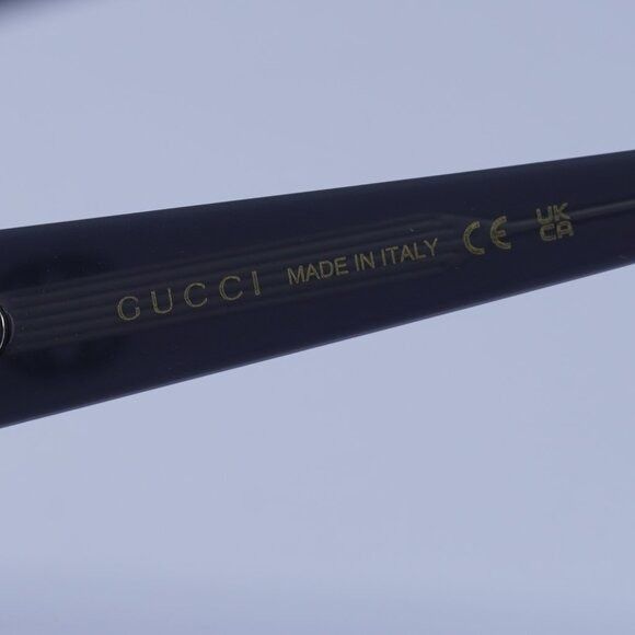 Gucci Gucci GG1784S 001 Sunglasses Dark Grey Cat Eye Frame Size ONE SIZE - 7 Thumbnail