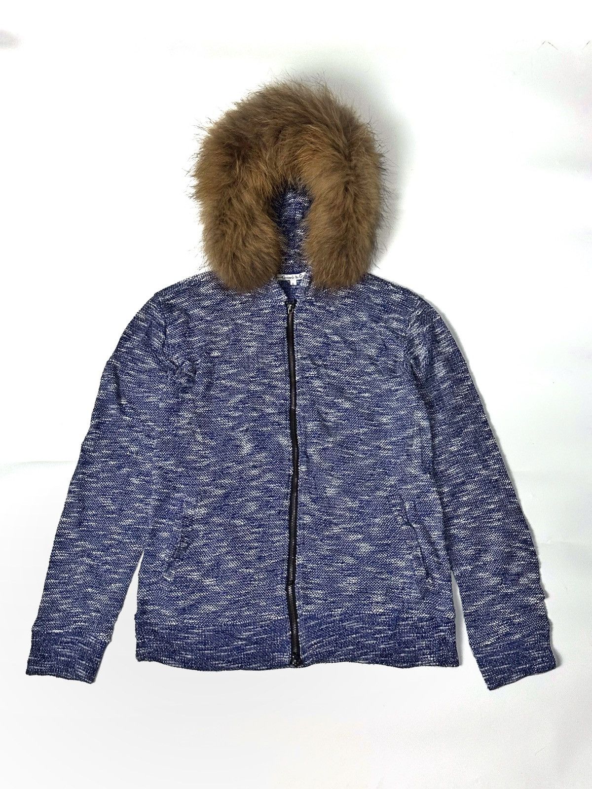 If Six Was Nine × Japanese Brand × Le Grande Bleu (L.G.B.) Fur hoodie growth by grail Size US M / EU 48-50 / 2 - 1 Thumbnail