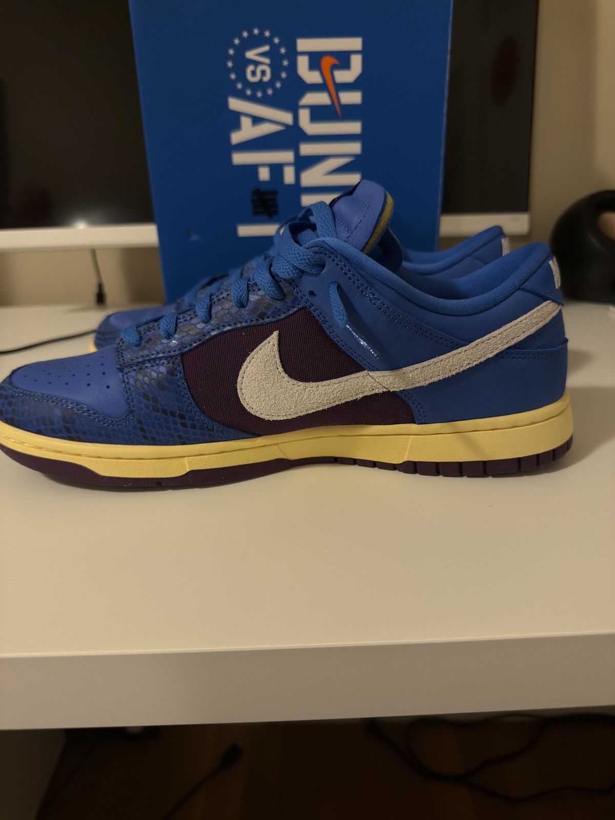 Nike × Undefeated Undefeated x Dunk Low SP ‘5 On It’ Size US 11.5 / EU 44-45 - 7 Thumbnail