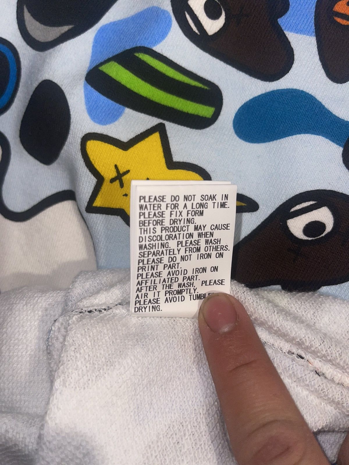 Bape Bape x kaws Baby Milo Animal Kingdom Crewneck Size US L / EU 52-54 / 3 - 12 Thumbnail