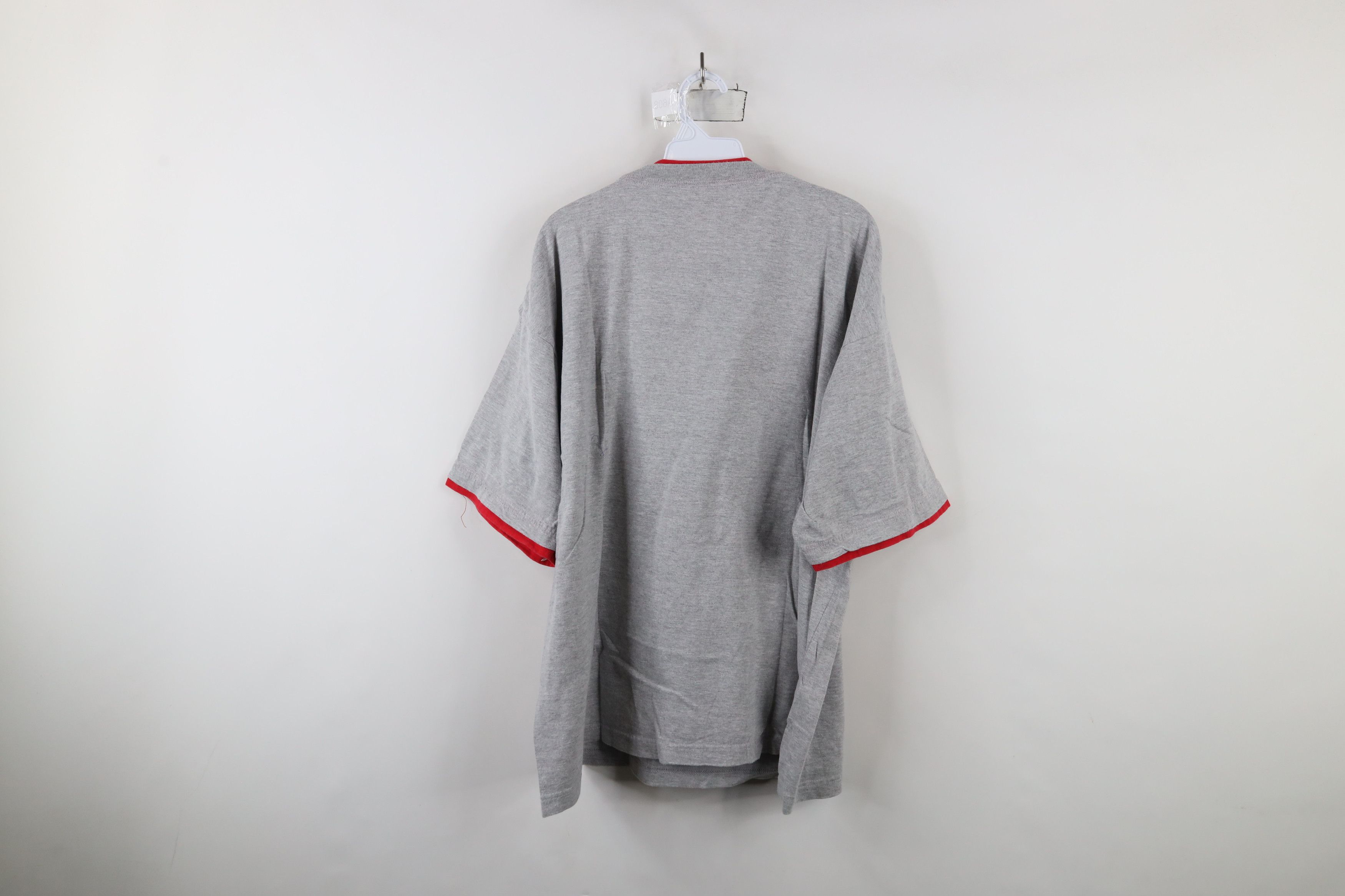 Vintage Vintage 90s Ohio State University Short Sleeve T-Shirt Size US XL / EU 56 / 4 - 9 Thumbnail