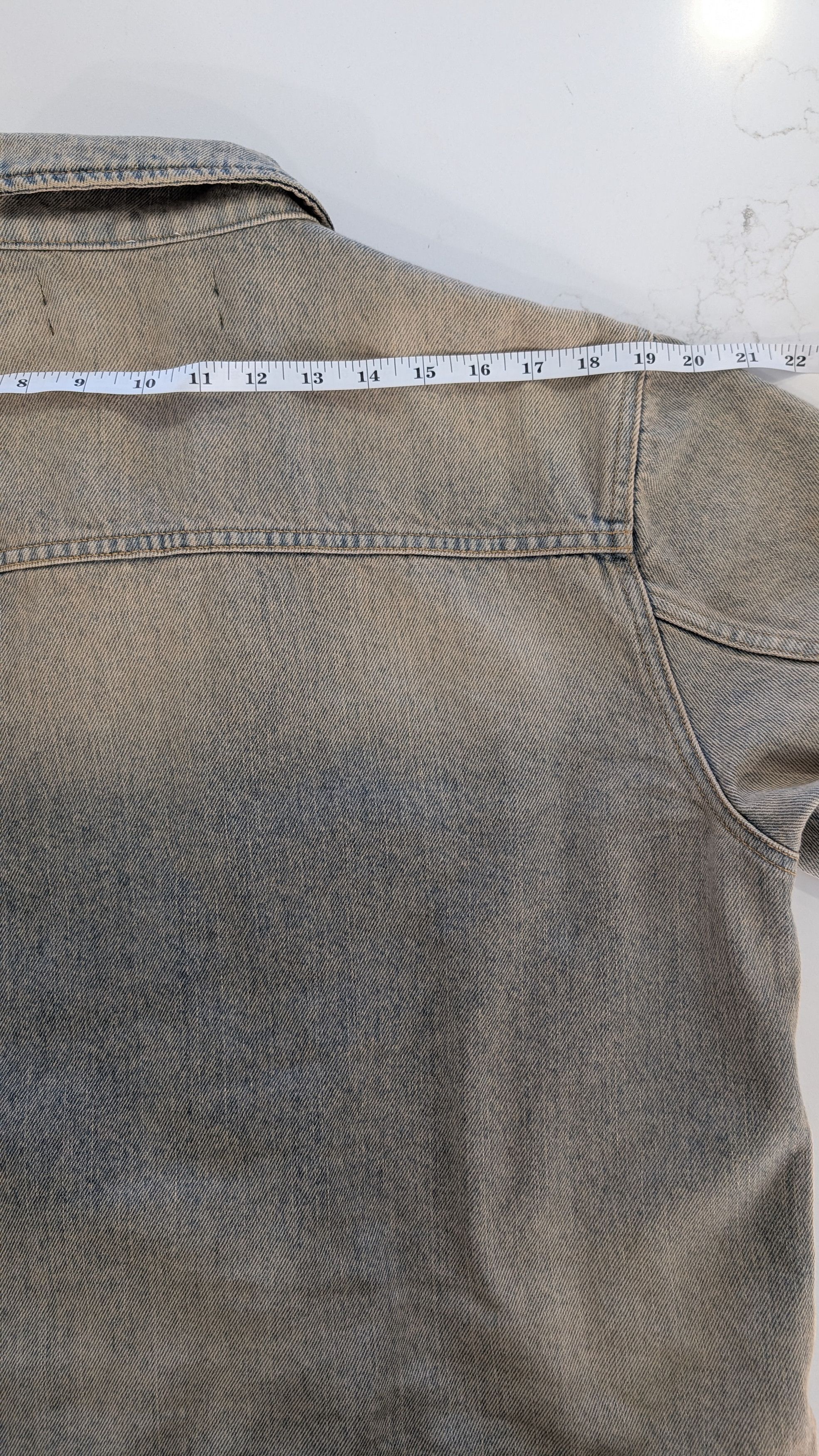 Reese Cooper Reese Cooper Spring 2024 Curved Washed Denim Work Jacket Size US M / EU 48-50 / 2 - 13 Thumbnail