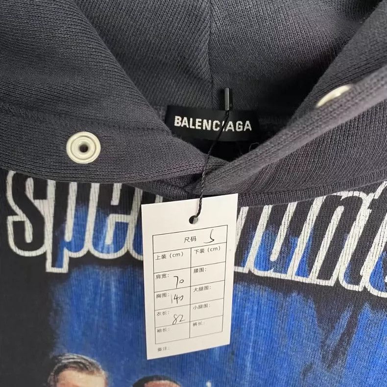 Balenciaga Balenciaga Electro-optic blue speedhunters portrait print Size US S / EU 44-46 / 1 - 2 Thumbnail