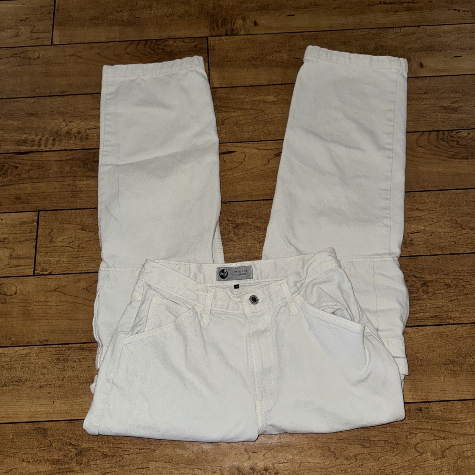 Levi's Levi’s Silvertab 94 Baggy Cargo Pants 28x32 Size US 28 / EU 44 - 4 Thumbnail