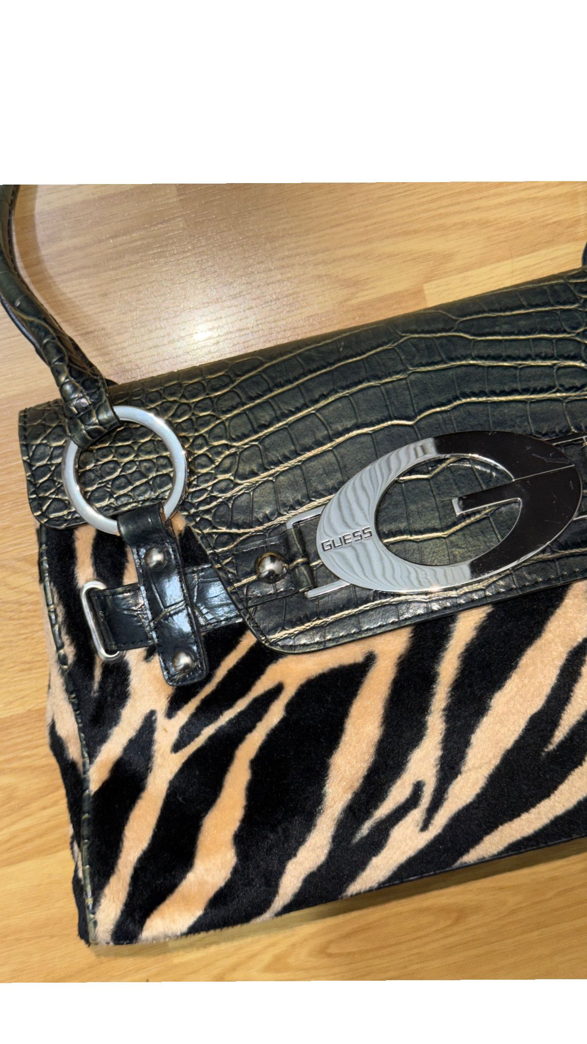 Guess Guess Cloth Y2K vintage Zebra bag Size ONE SIZE - 4 Thumbnail