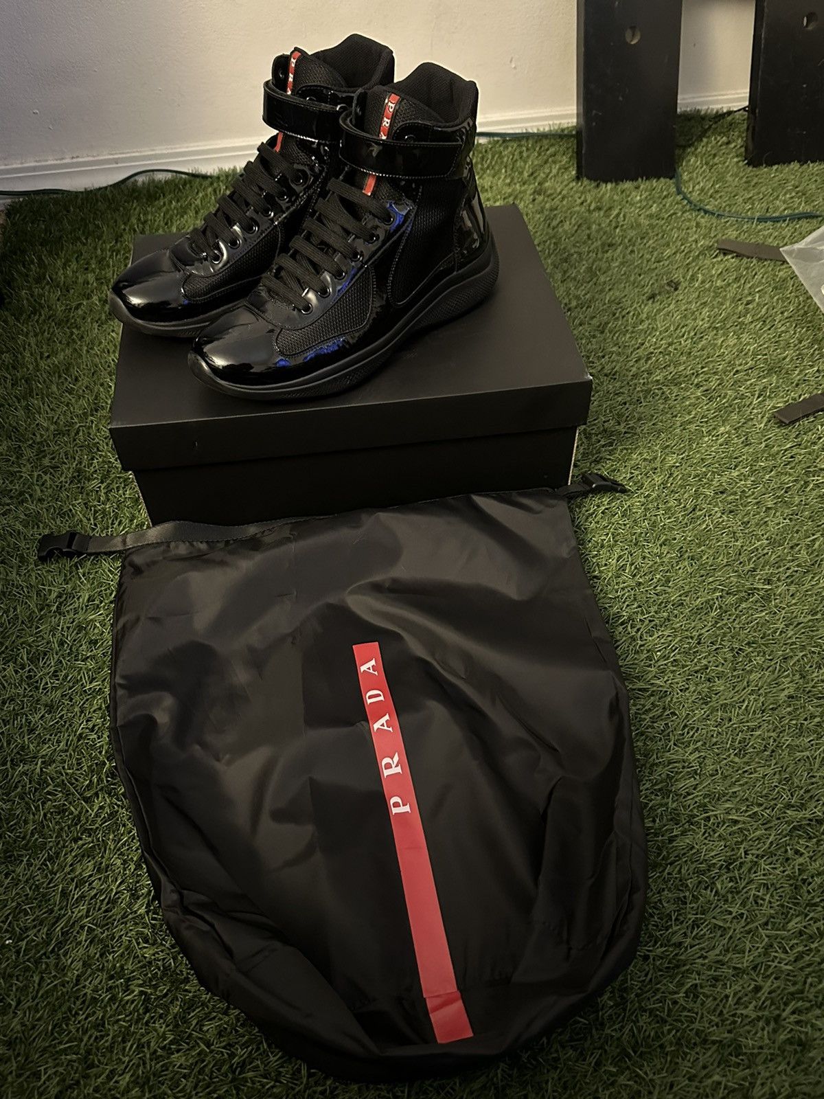 Prada Prada America’s Cup size 9.5 Black Size US 9.5 / EU 42-43 - 1 Thumbnail