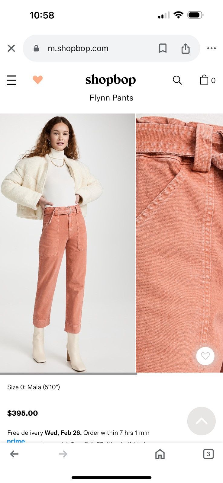 A.L.C. A.L.C Flynn Pants Size 24" / US 00 / IT 34 - 4 Thumbnail