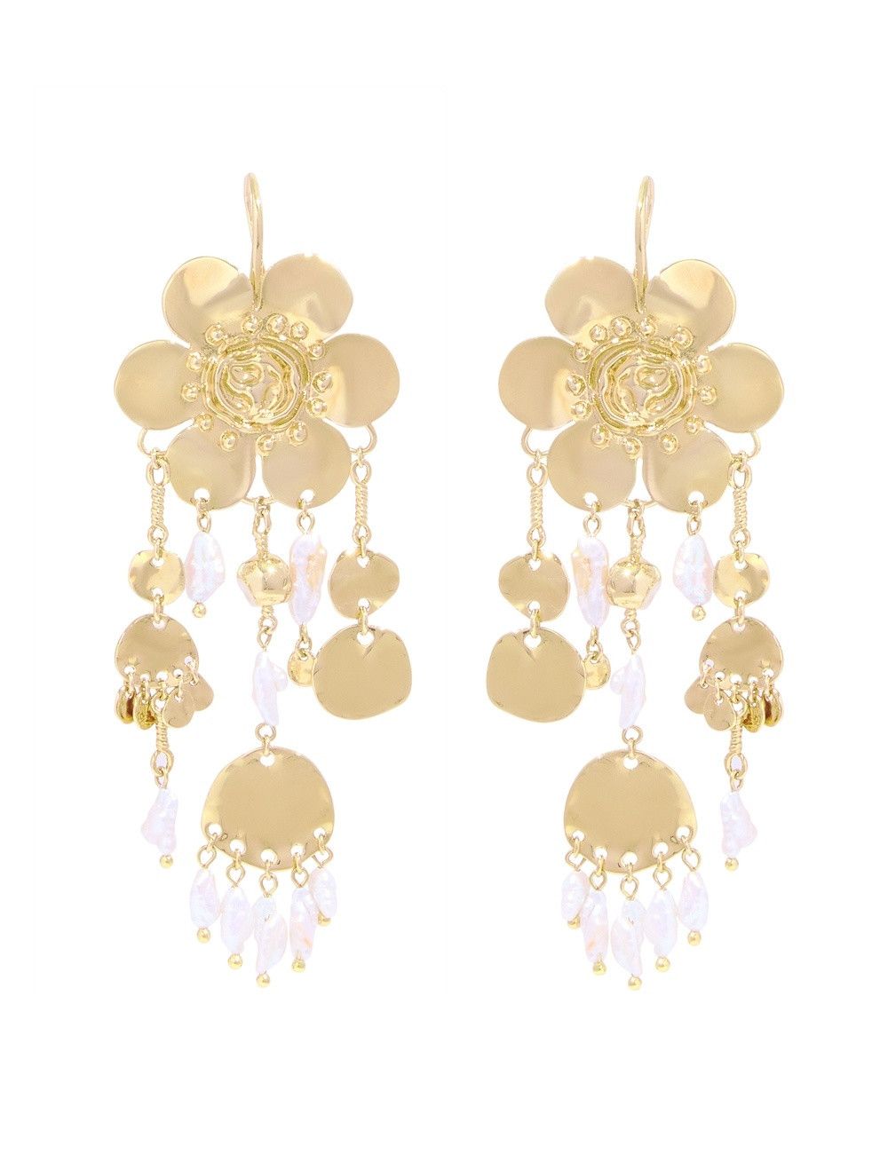 Zimmermann oc11z0925 Size: OS / Bellis Chandeliers in Gold Size ONE SIZE - 1 Thumbnail