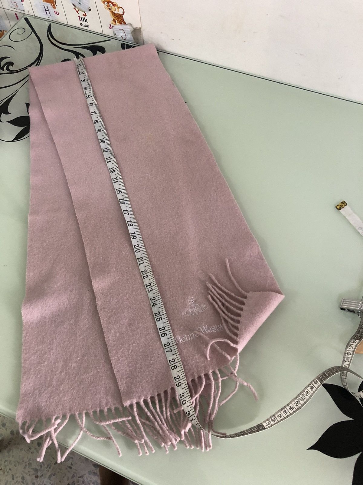 Vivienne Westwood Vivienne Westwood Embroidery Logo Wool Scarf Size ONE SIZE - 14 Thumbnail