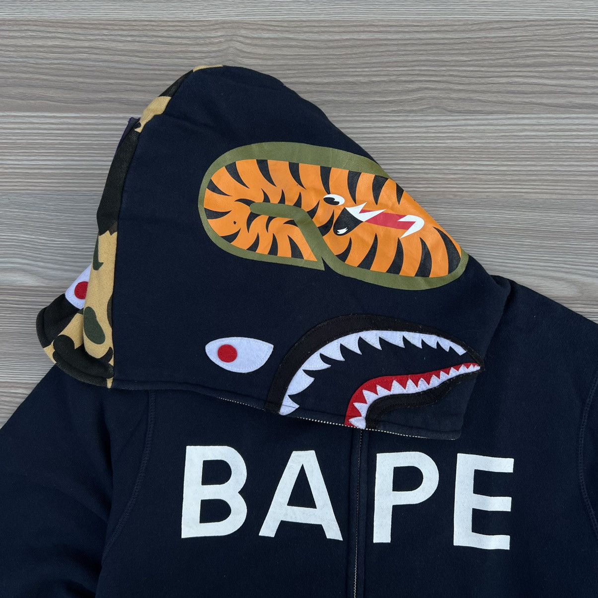 Bape BAPE CLASSIC SHARK FULL ZIP HOODIE. Size US M / EU 48-50 / 2 - 5 Thumbnail
