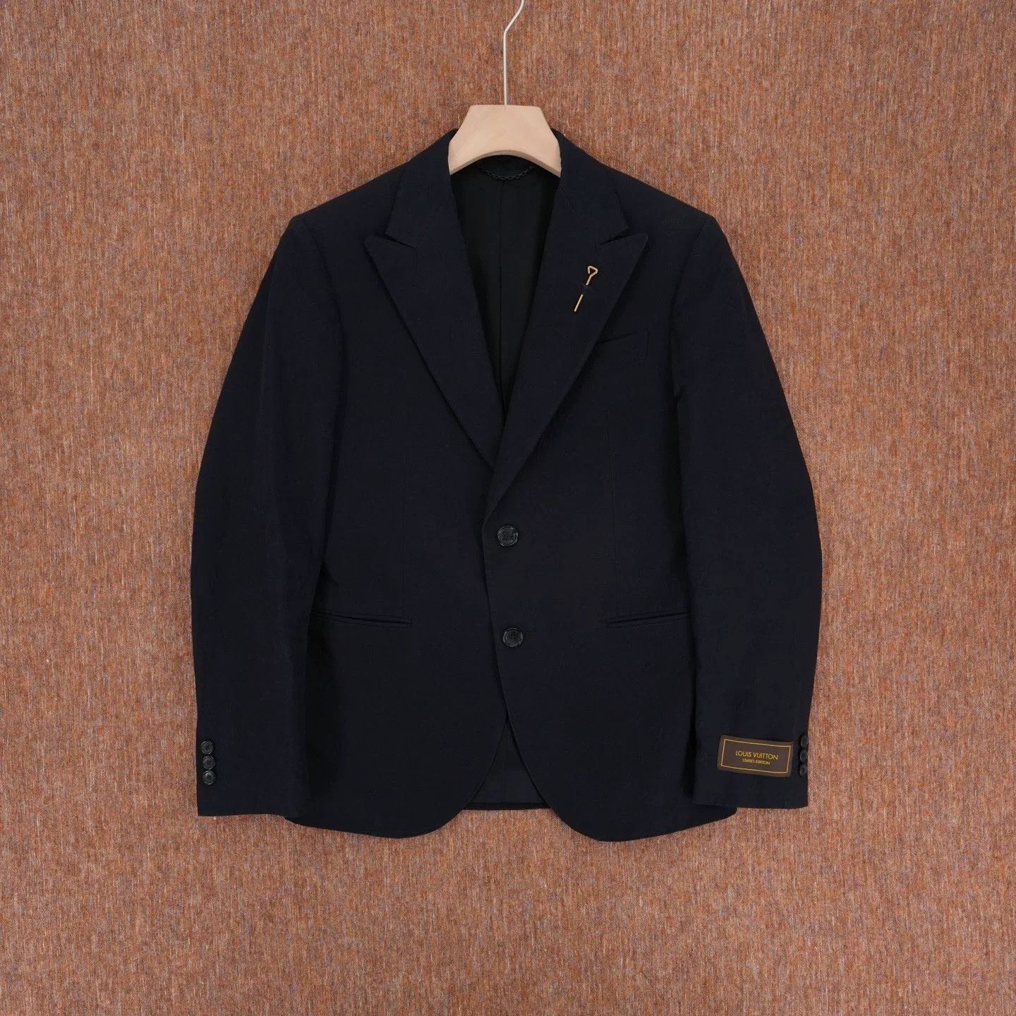 Louis Vuitton Monogram Pin Embossed Blazer