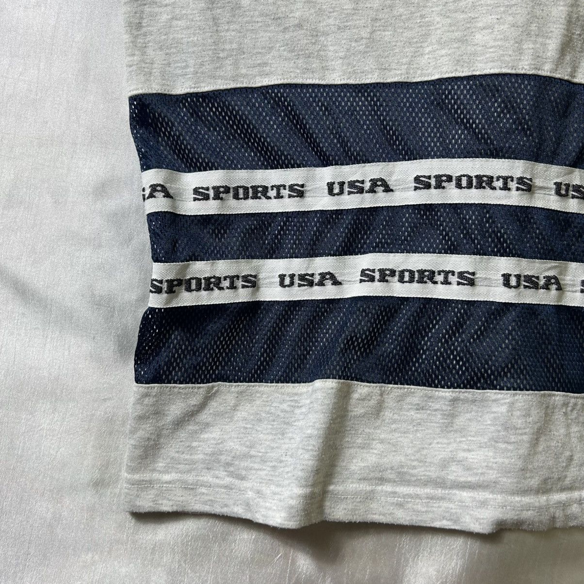 Vintage Vintage USA Sport V-Neck T-Shirt Size US L / EU 52-54 / 3 - 8 Thumbnail