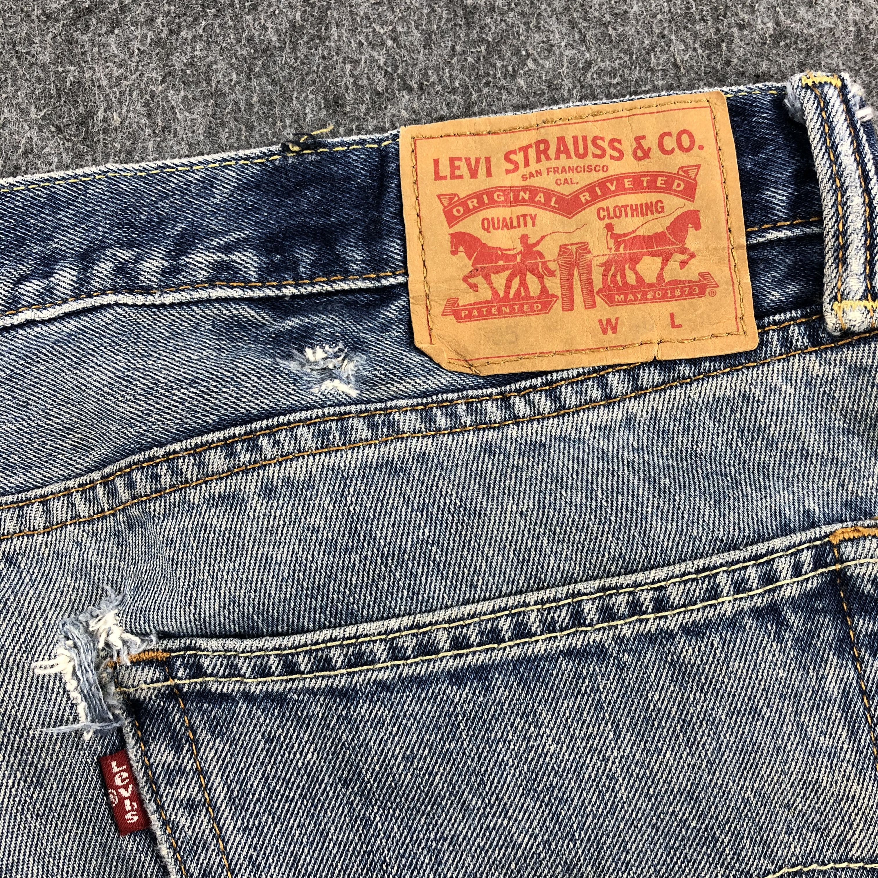 Levi's × Vintage Vintage Blue Wash Levis 505 Jeans-JM1757 Size US 43 - 5 Thumbnail