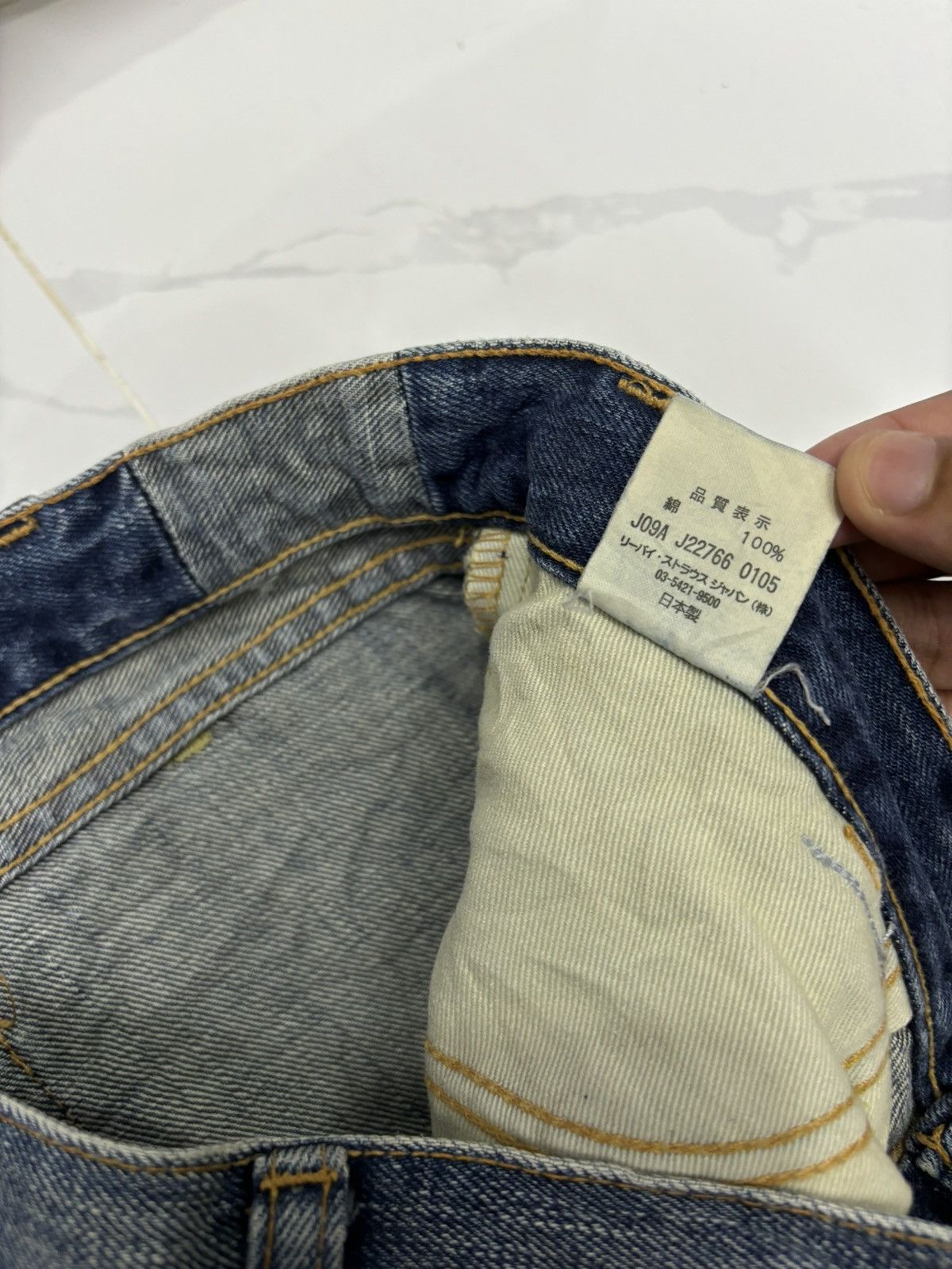 Levi's × Vintage 🔥Vintage Levis 646 Orange Tab Flare Jeans Distressed Denim Size US 32 / EU 48 - 11 Thumbnail