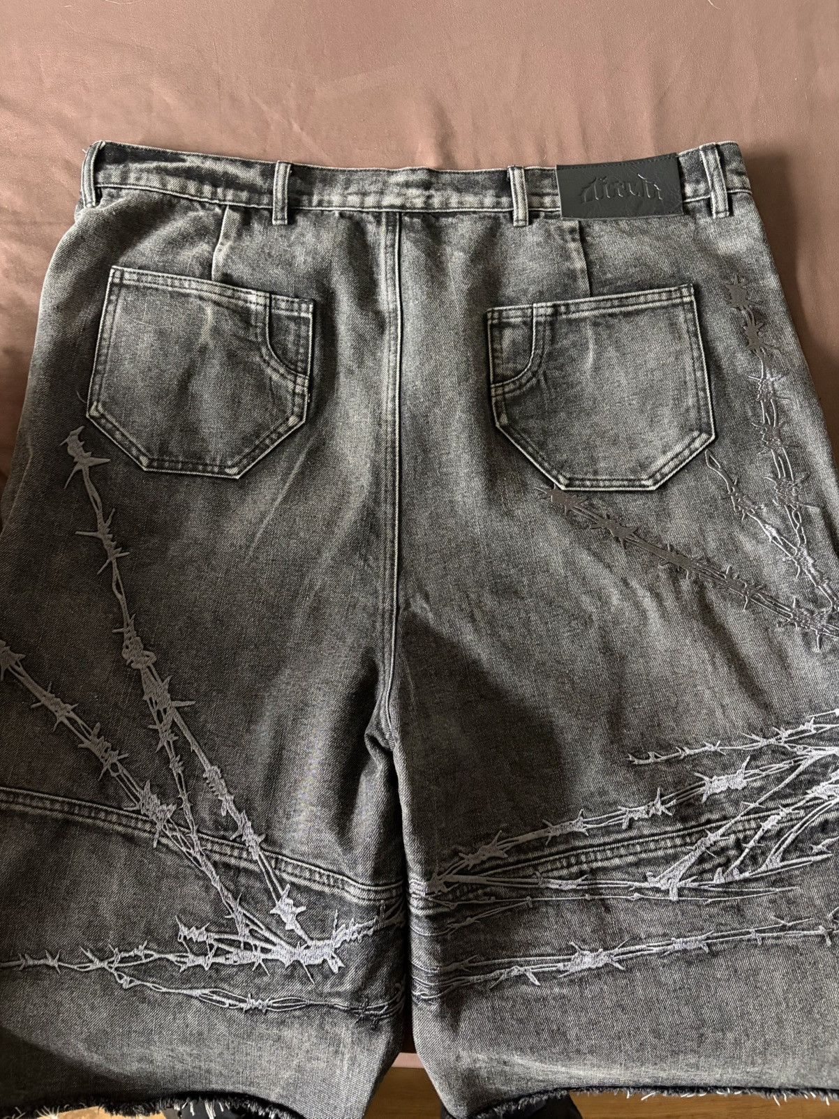 Other BARBED WIRE JORTS (COAL) Size US 38 / EU 54 - 3 Thumbnail