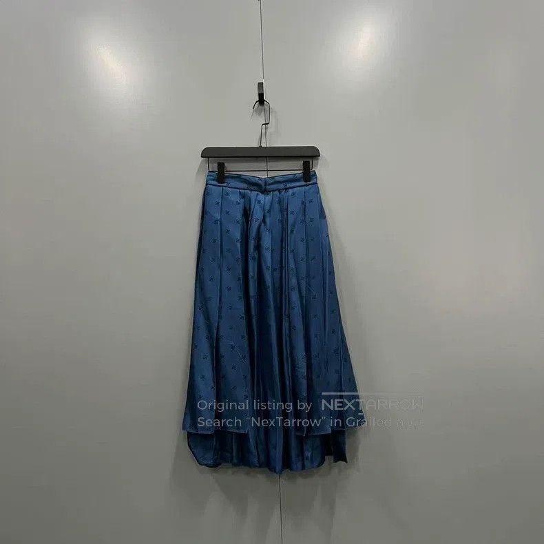 Fendi Fendi Asymmetrical Full Print Long Skirt Size 25" / US 0 / IT 36 - 2 Thumbnail