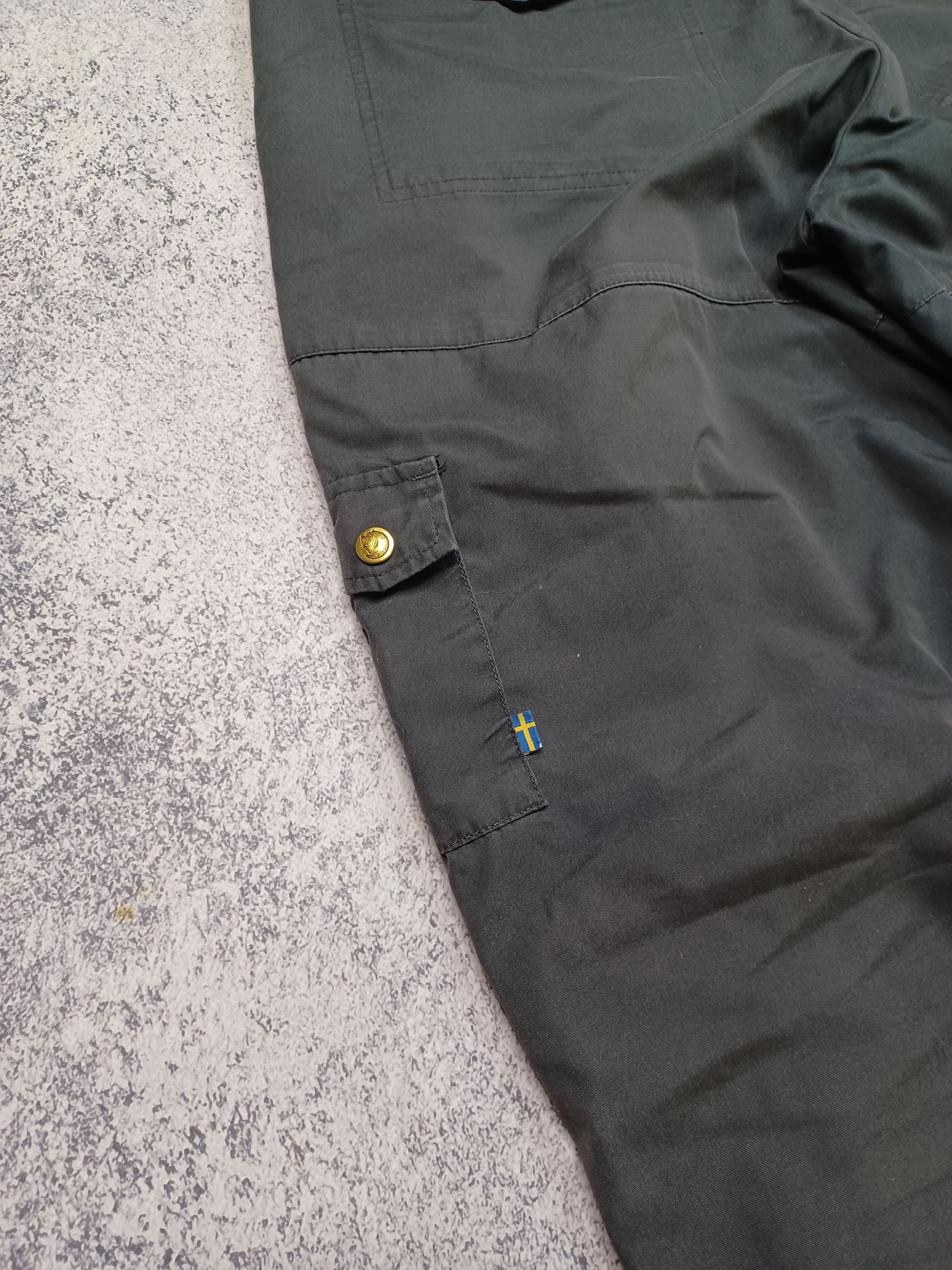 Fjallraven × Vintage Fjallraven g1000 Grey Pants Size US 36 / EU 52 - 13 Thumbnail