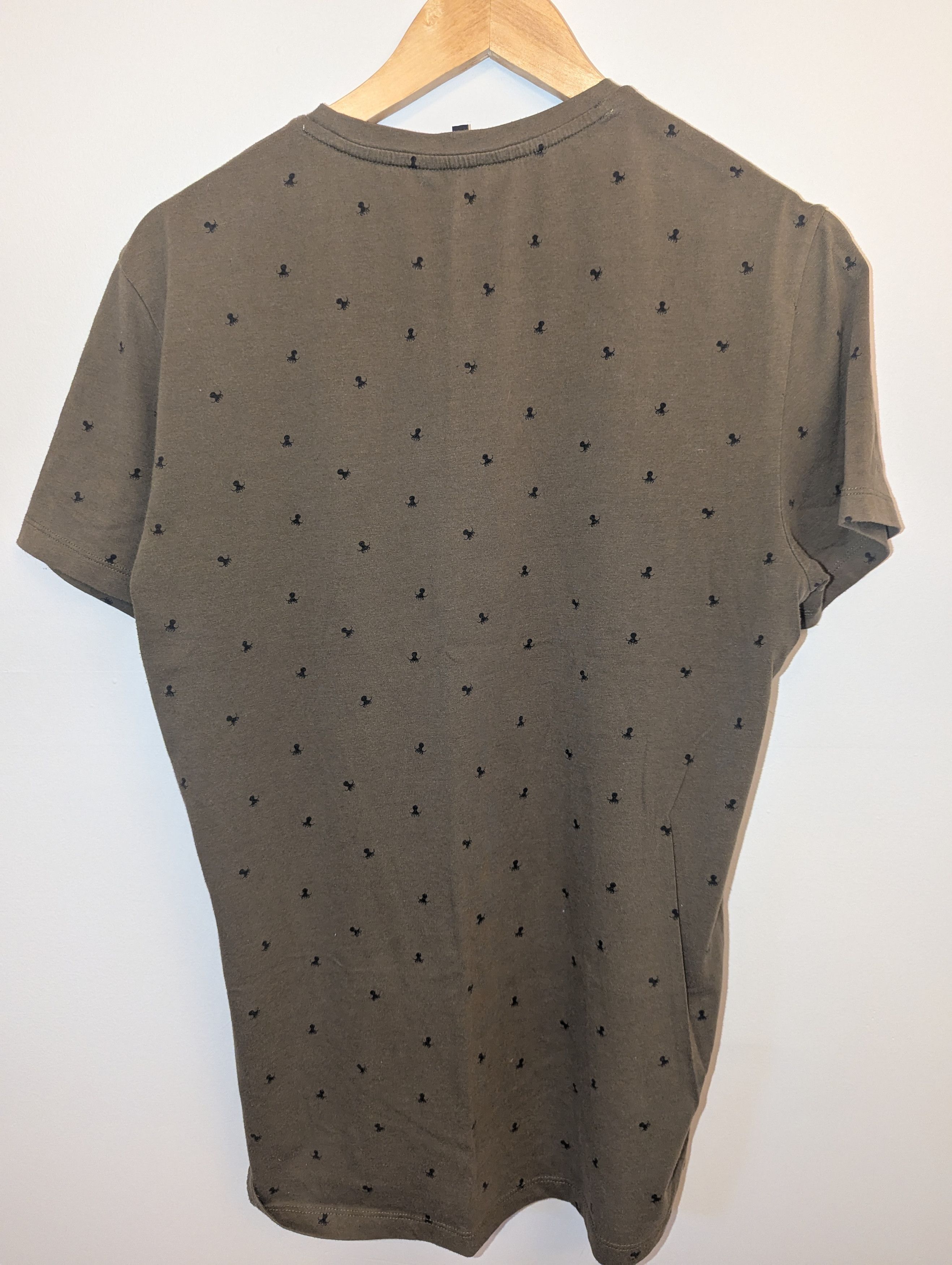 RW&CO. Men's RW & Co. Green Print T-Shirt Size US M / EU 48-50 / 2 - 2 Thumbnail