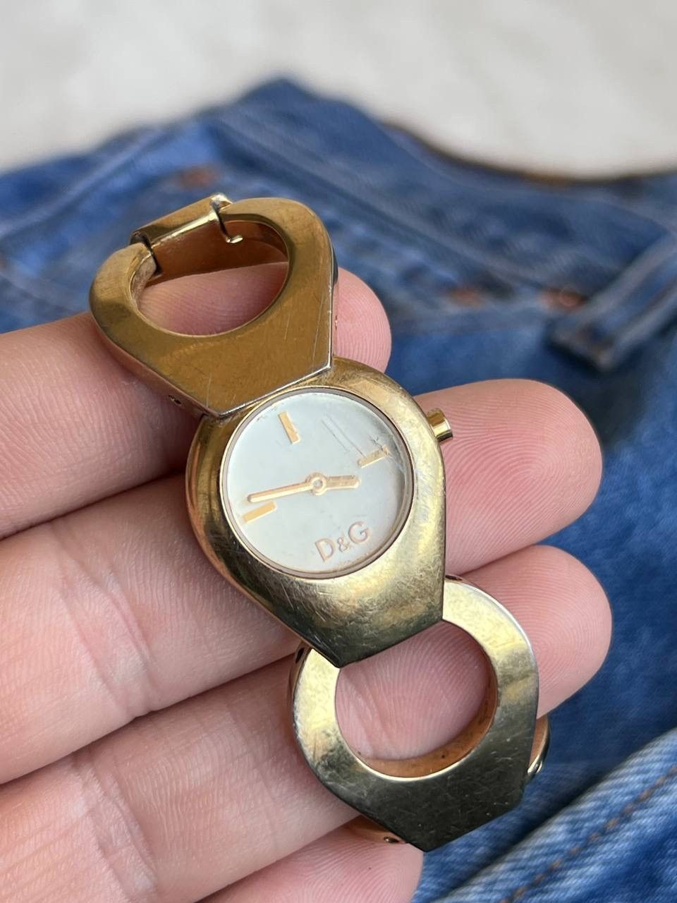Dolce & Gabbana Y2K VINTAGE DOLCE & GABBANA WATCH BRACELET STEEL XS size Size ONE SIZE - 2 Thumbnail