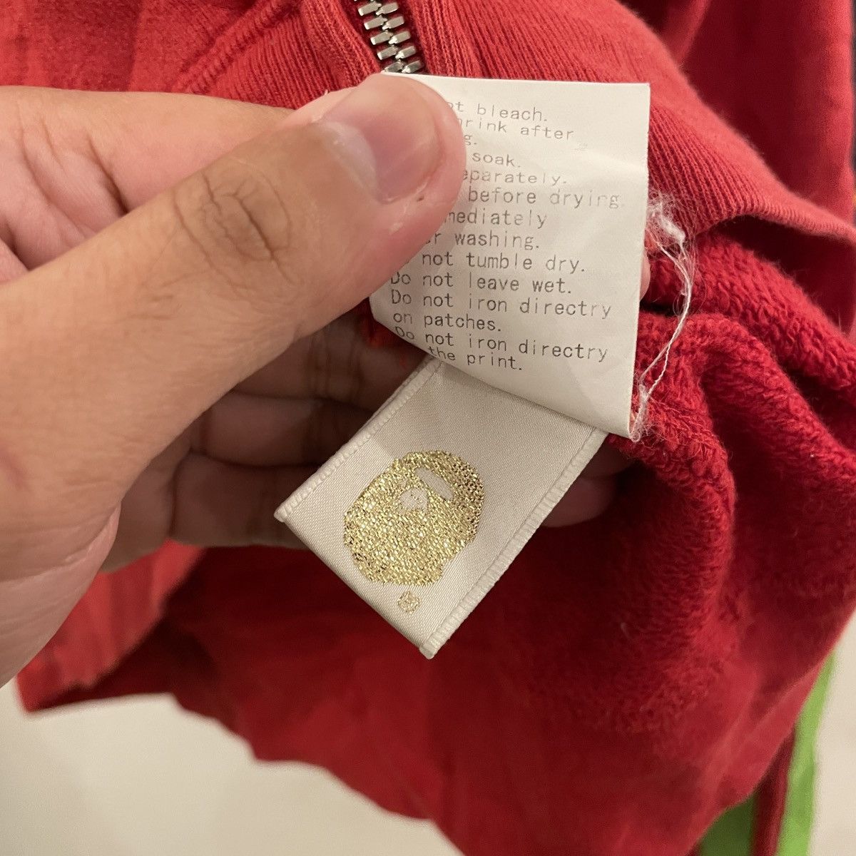 Bape Panda Full Zip Hoodie for Women