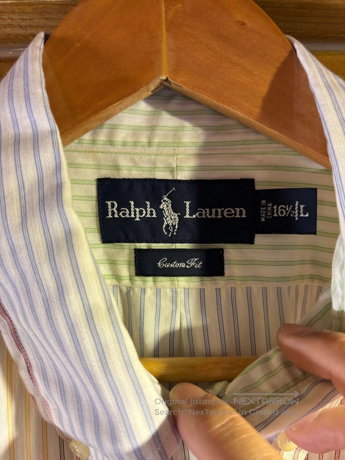 Polo Ralph Lauren Ralph Lauren Japan Line Colorblock Shirt. Size US L / EU 52-54 / 3 - 2 Thumbnail