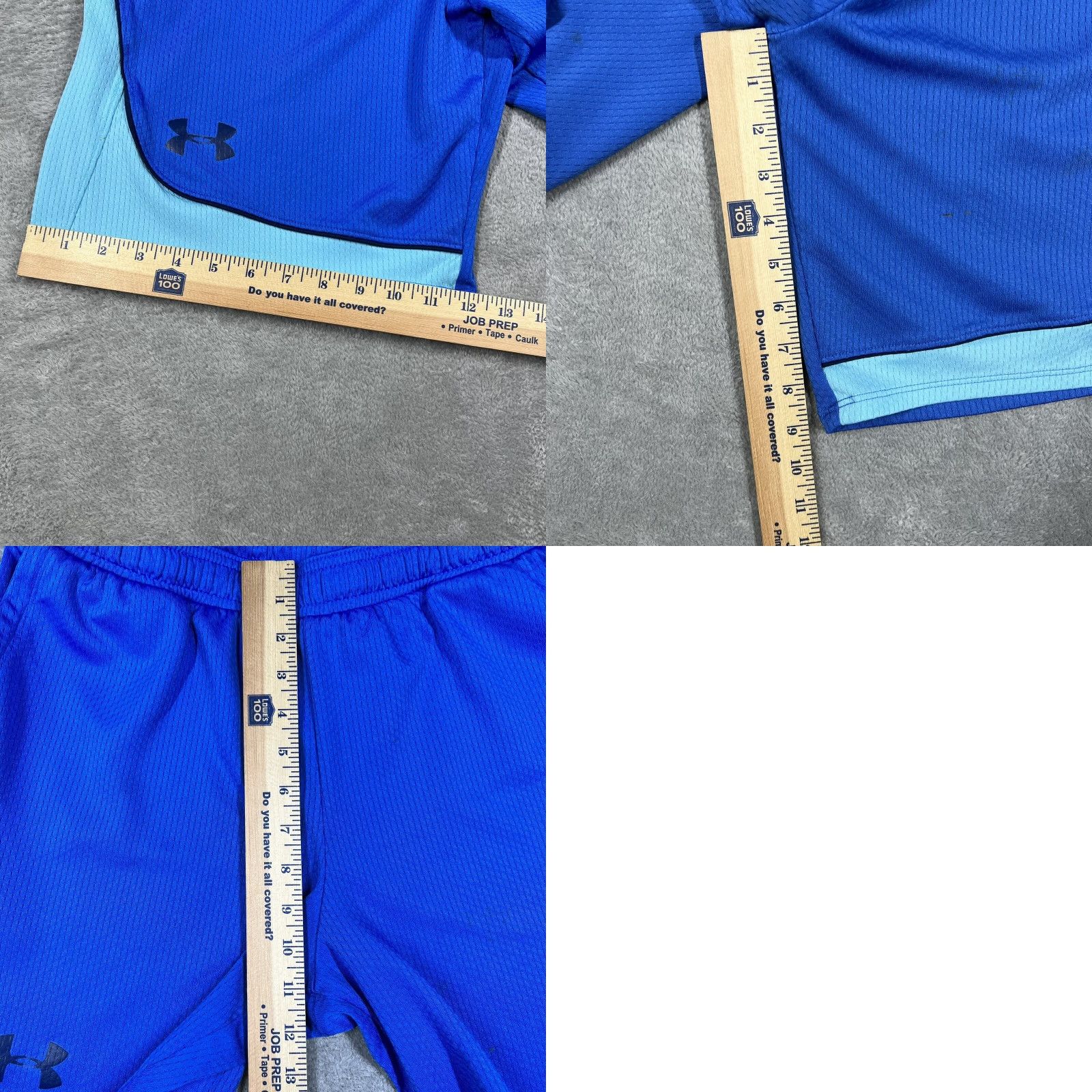 Under Armour Under Armour Men's Athletic Shorts Blue Size Small 28 Waist Basketball Gym Size US 29 - 9 Thumbnail