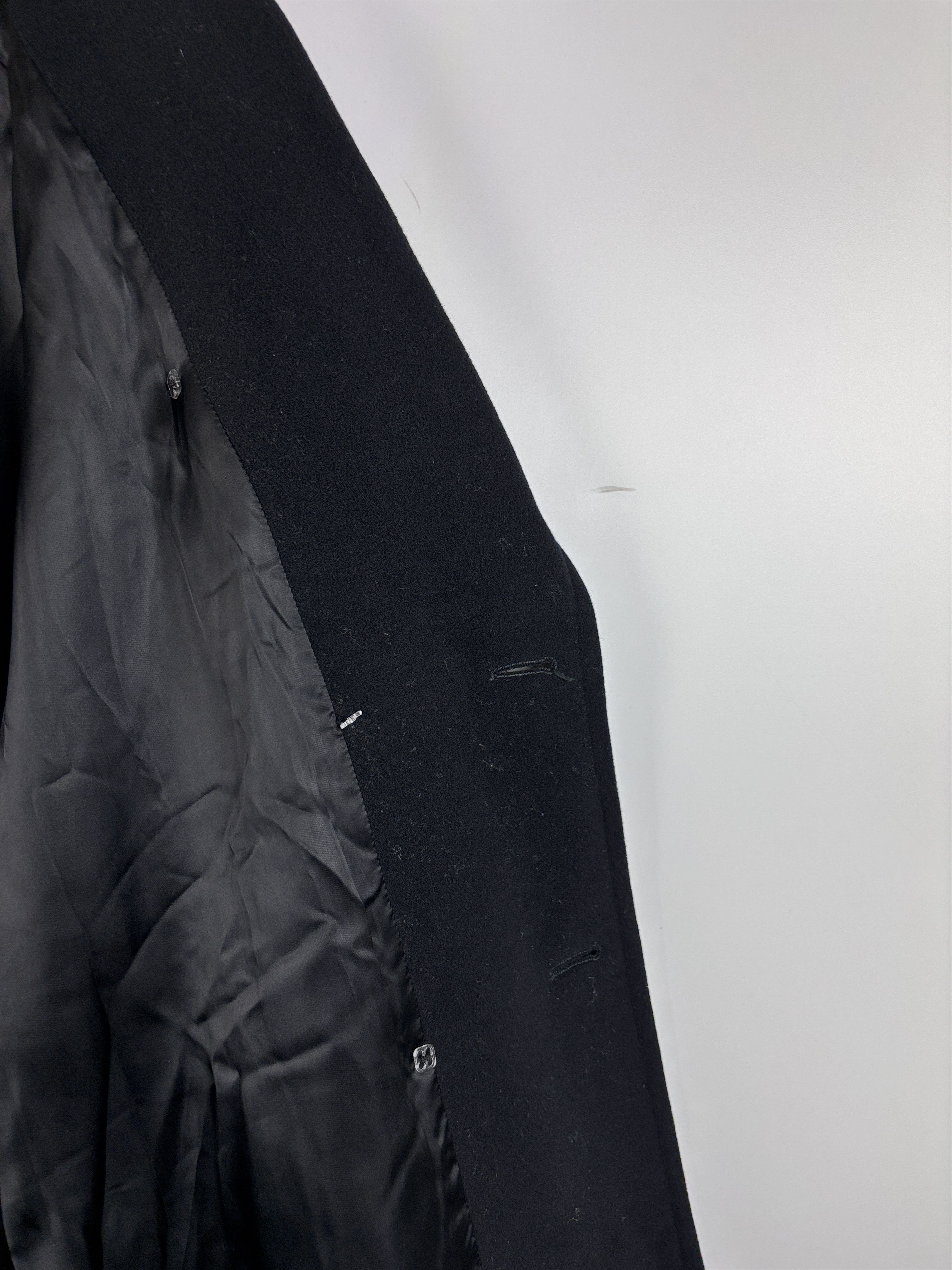 Max Mara × Vintage Max Mara Double-Breasted Belted Wool Coat Size US 6 / UK 8 Size M / US 6-8 / IT 42-44 - 9 Thumbnail