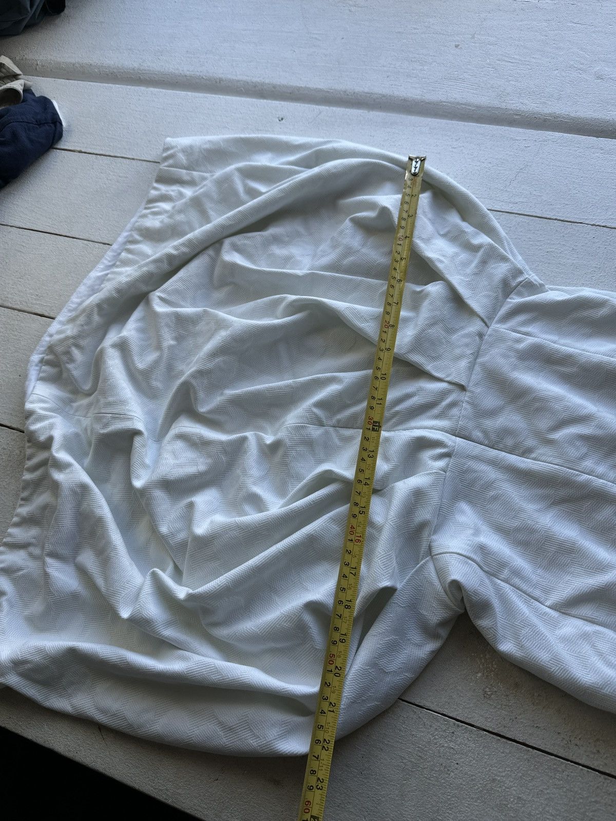 Armani ARMANI JEANS 🚨 WHITE DRESS LUXURY OLD MONEY WOMEN Size M / US 6-8 / IT 42-44 - 21 Thumbnail