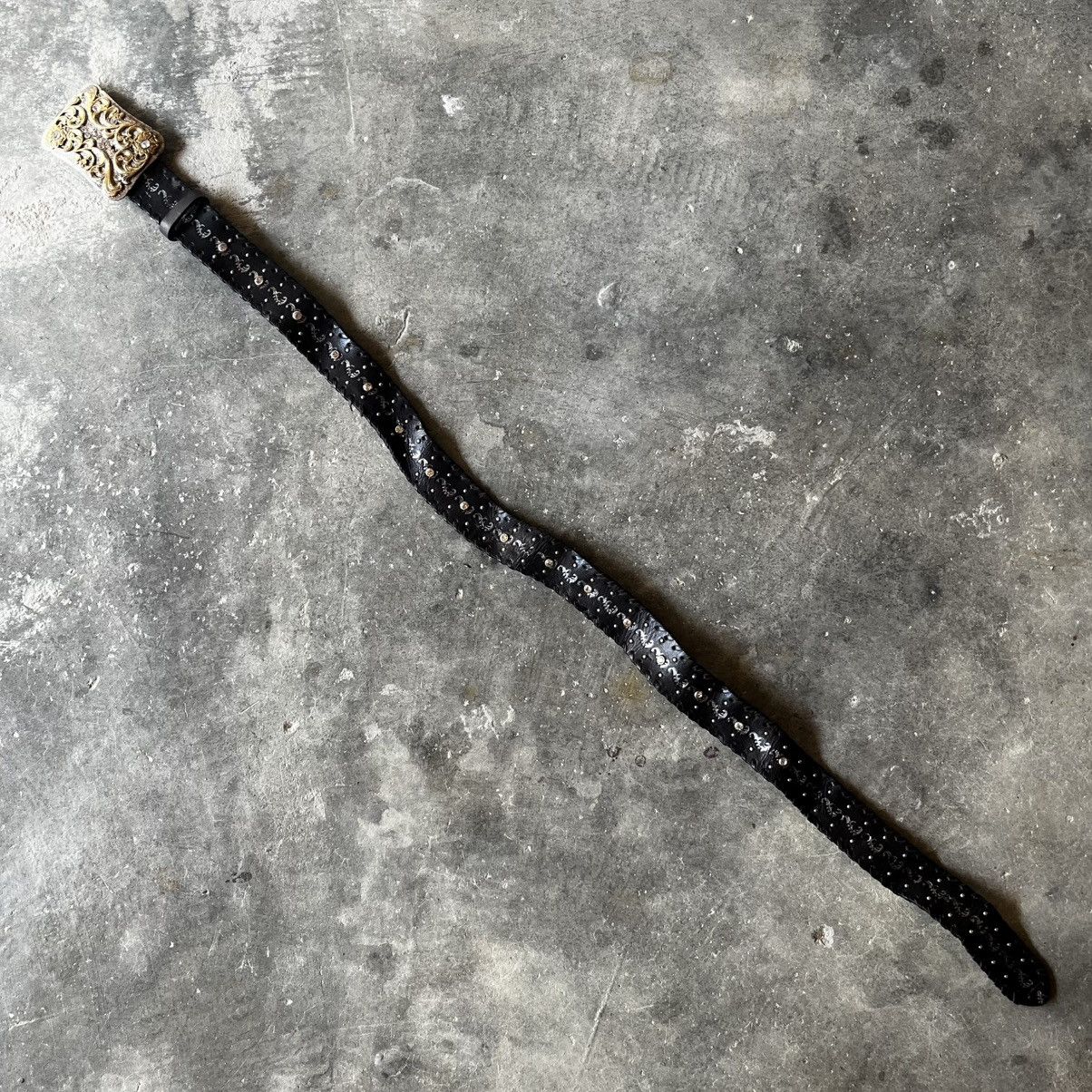 Kapital VINTAGE STUDDED LEATHER BELT Size 30 - 5 Thumbnail