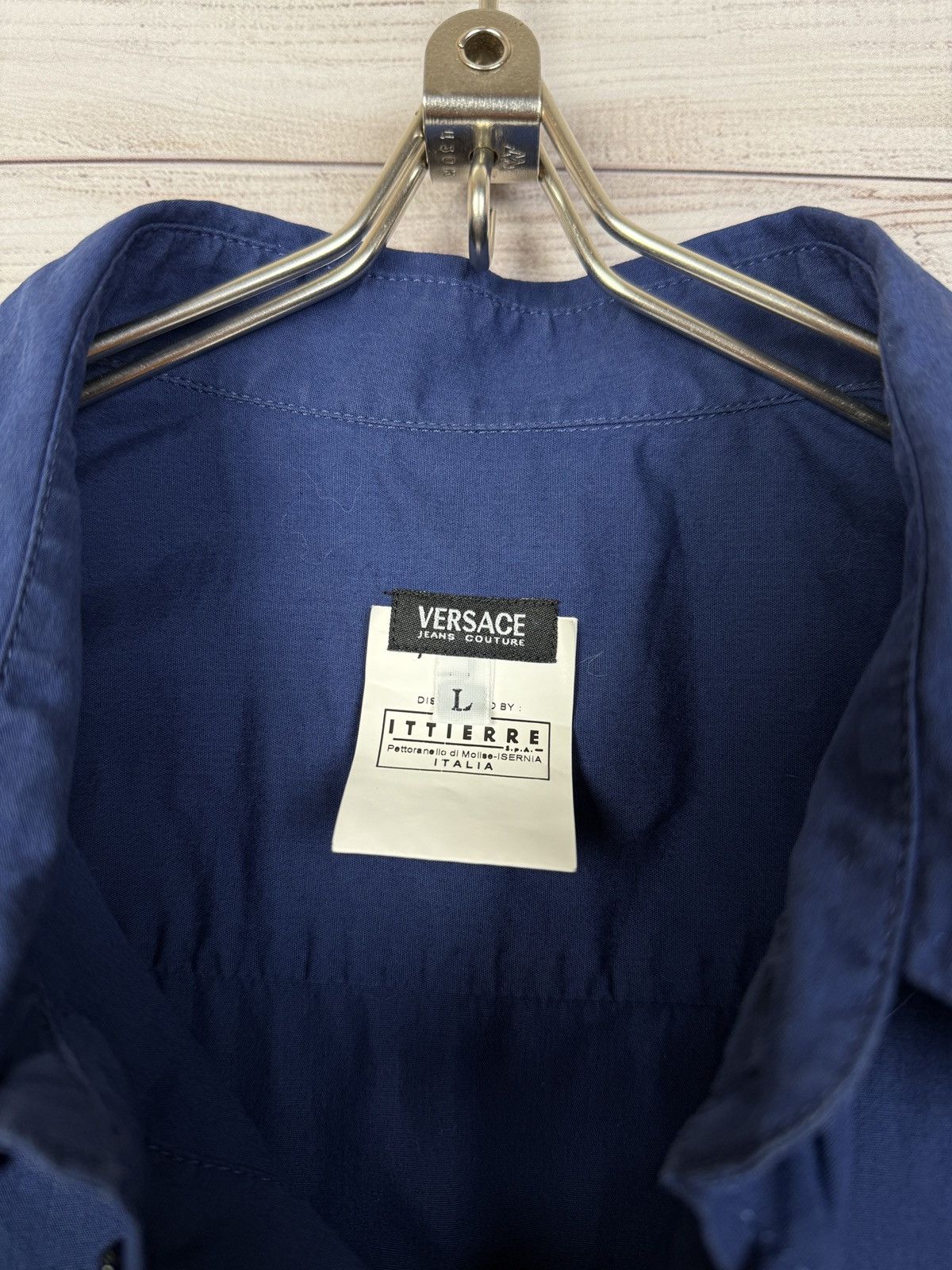 Versace Vintage Versace Jeans Couture Luxury Shirt Large Size US L / EU 52-54 / 3 - 10 Thumbnail