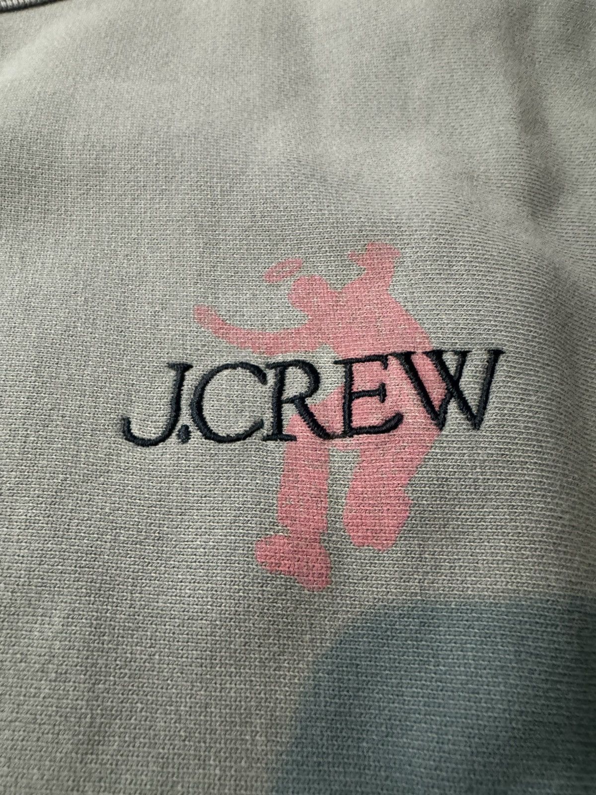 J.Crew × Union LA Embroidered Graphic Fleece Sweatshirt Size US XL / EU 56 / 4 - 3 Thumbnail